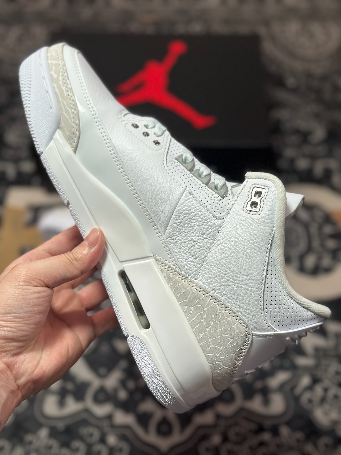 优选 Jordan Air Jordan 3 “Pure Money”白色 CT8532-111