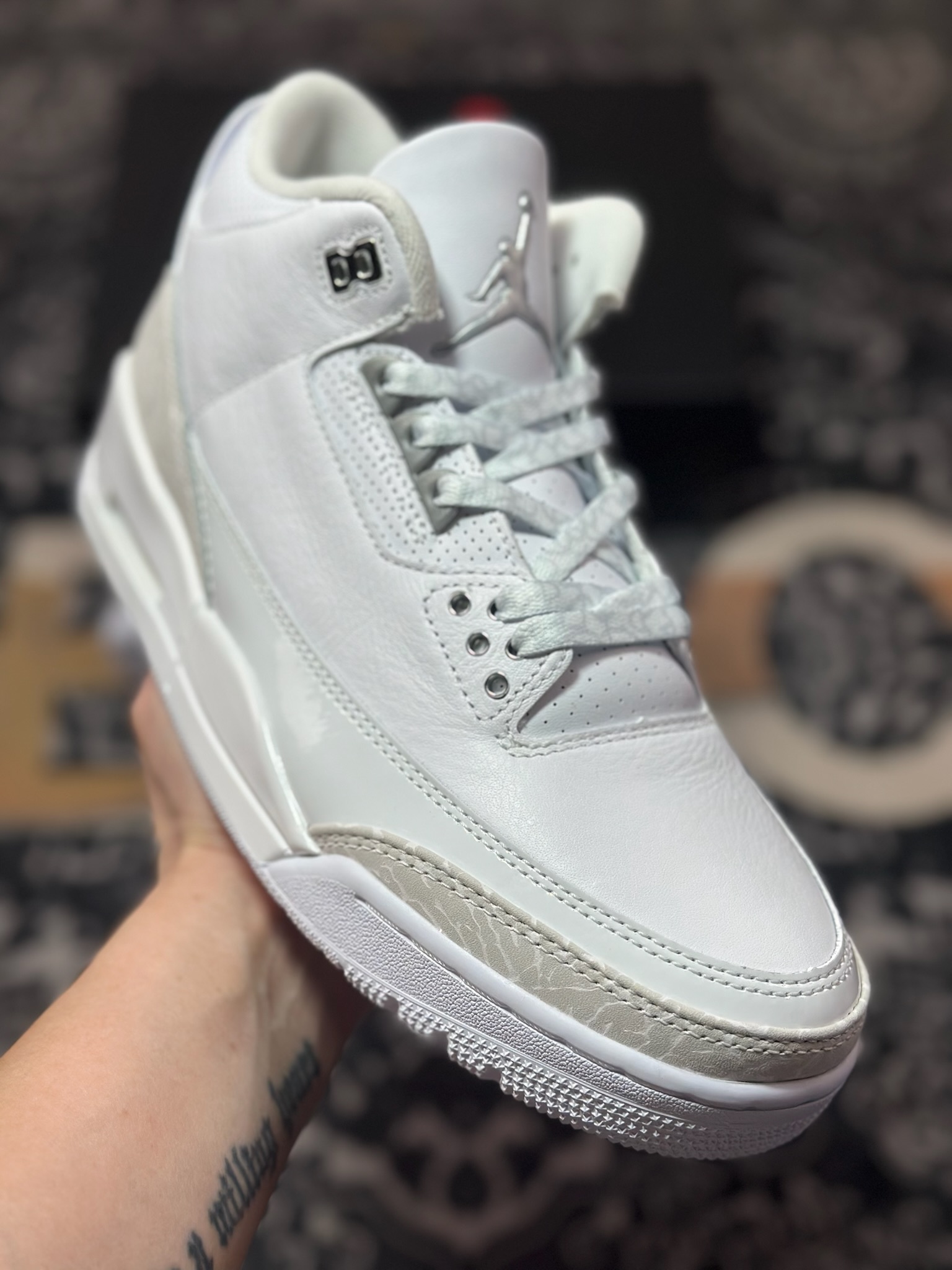 优选 Jordan Air Jordan 3 “Pure Money”白色 CT8532-111