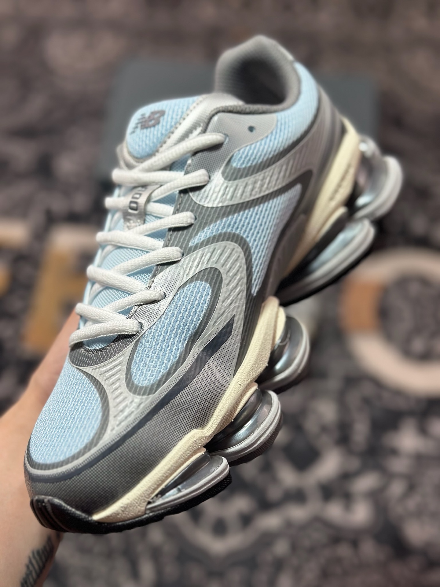 New Balance 新百伦 M2000系列 时尚百搭 织物人造革猪皮 网面休闲鞋 U2000BA