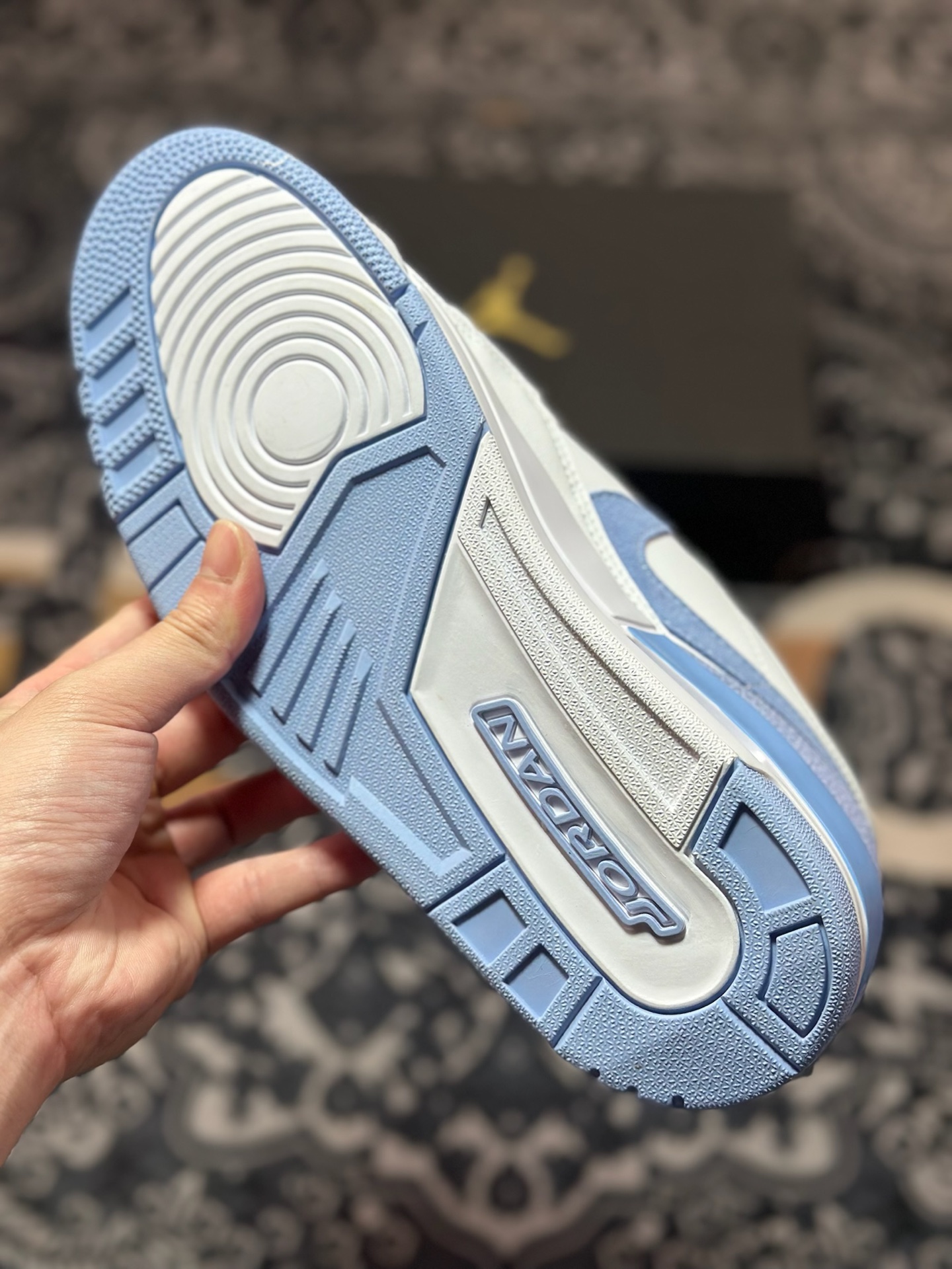 耐克Nike Air Jordan Legacy 312 Low”White /Blue”乔丹最强三合一混合版本低帮文化休闲运动篮球鞋“皮革白天蓝” FQ7827-104