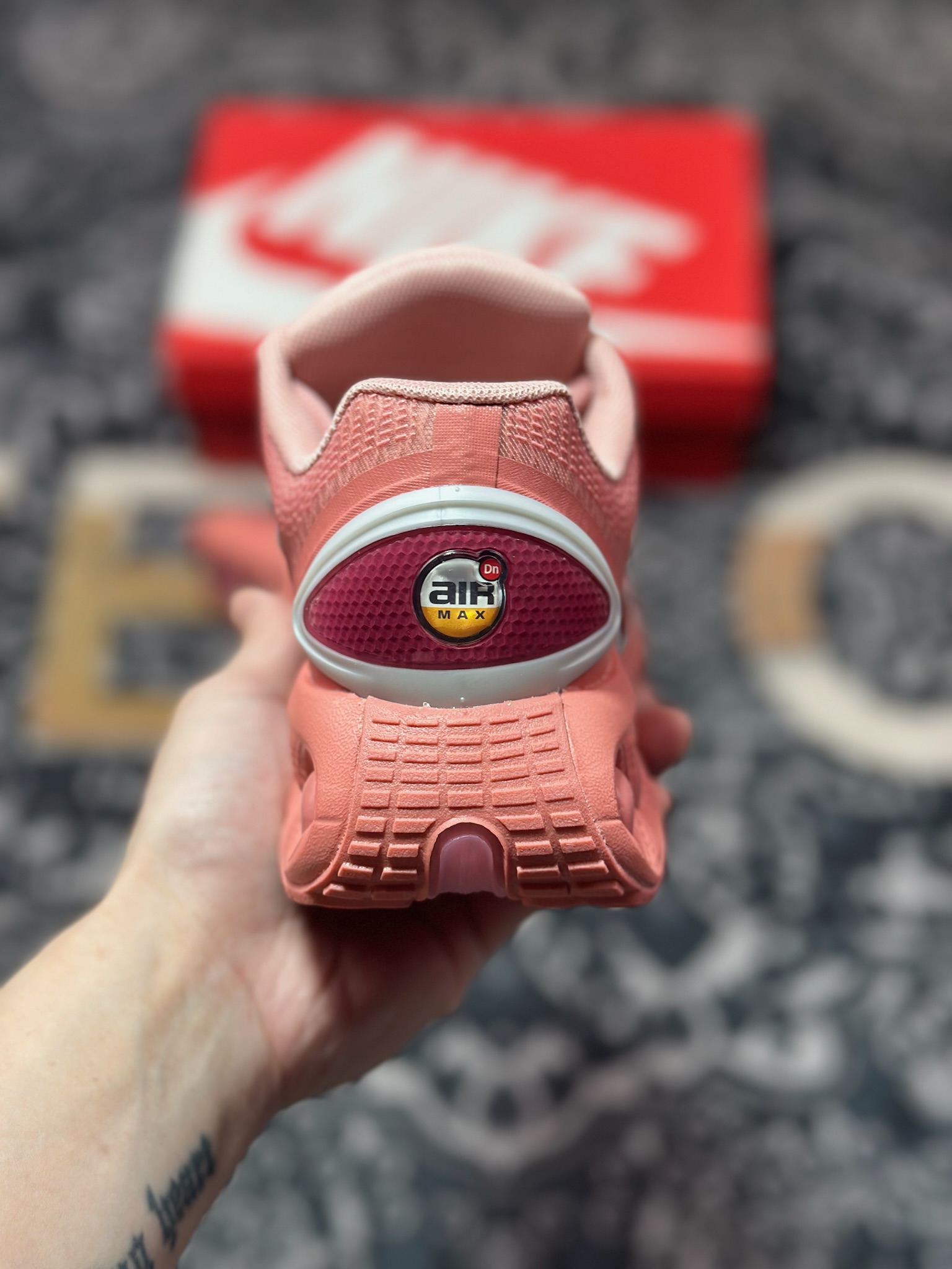 Nike Air Max Dn 网布 舒适时尚 减震耐磨 低帮 生活休闲鞋 DV3337-601