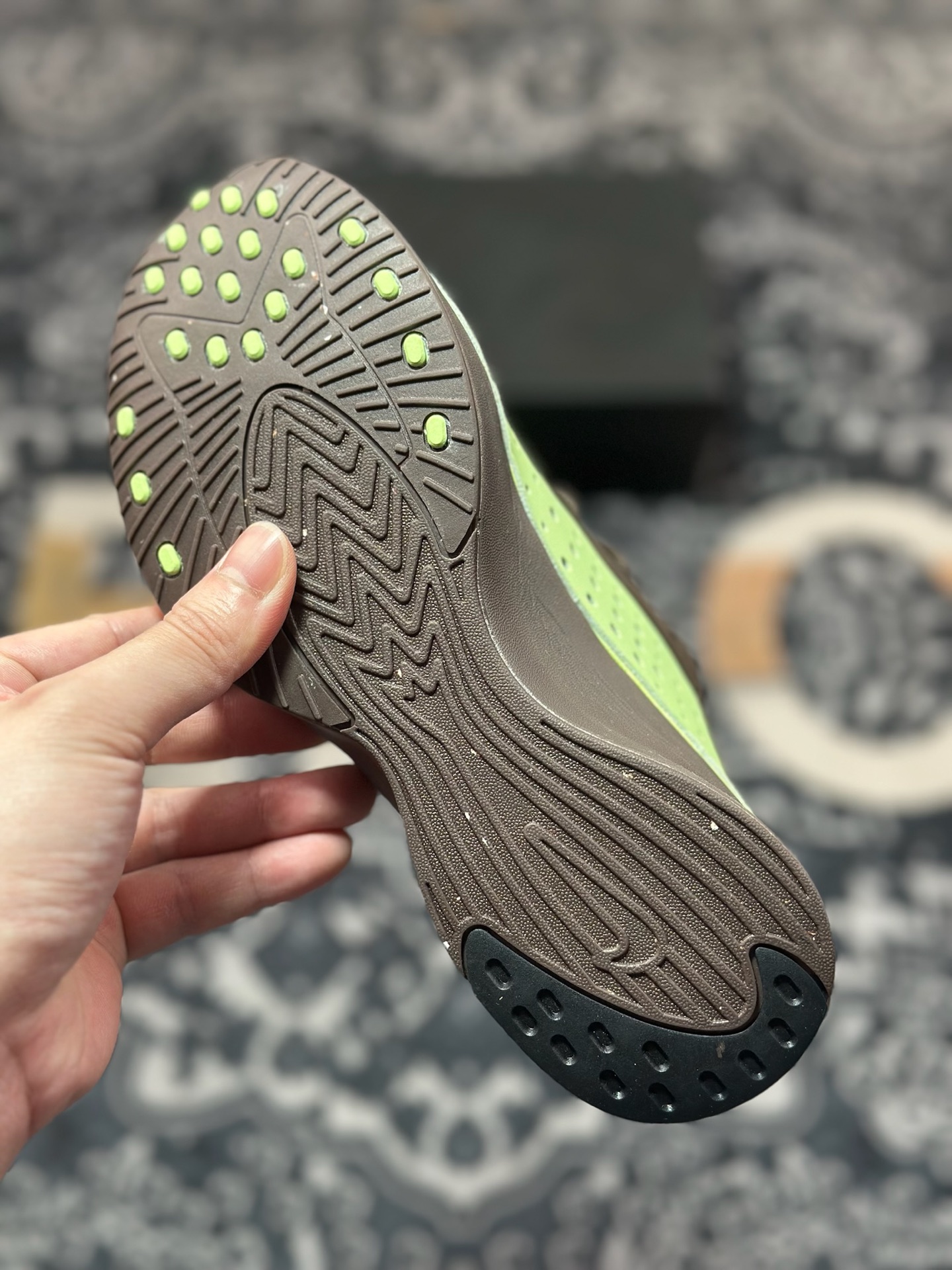 Nike Air Superfly 舒适百搭防滑耐磨 低帮跑步鞋 女款 棕绿色 HJ8082-302