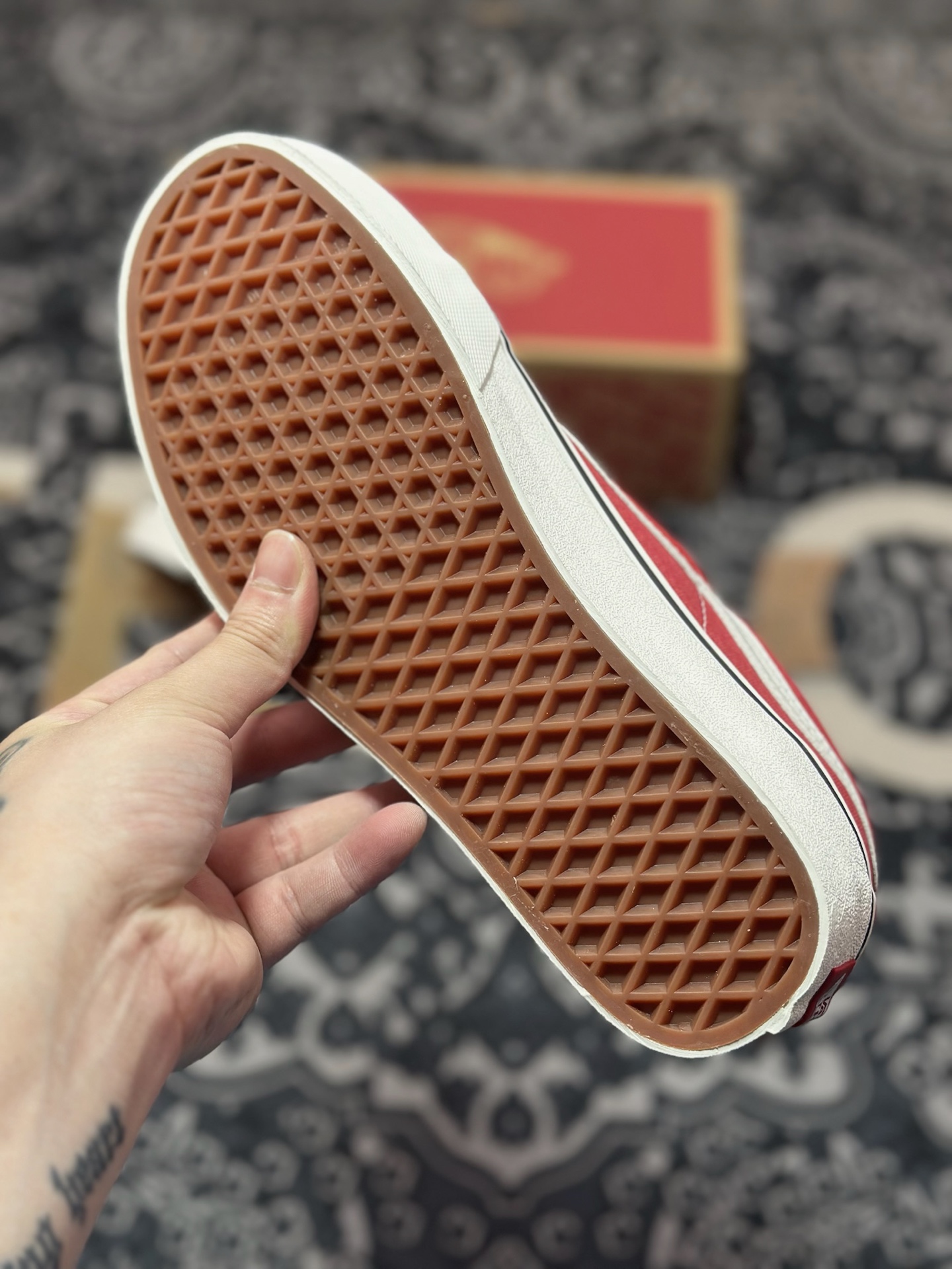Vans SK8-Low 红白 全新一代 低帮硫化帆布鞋 VN0A4UWIXGJ