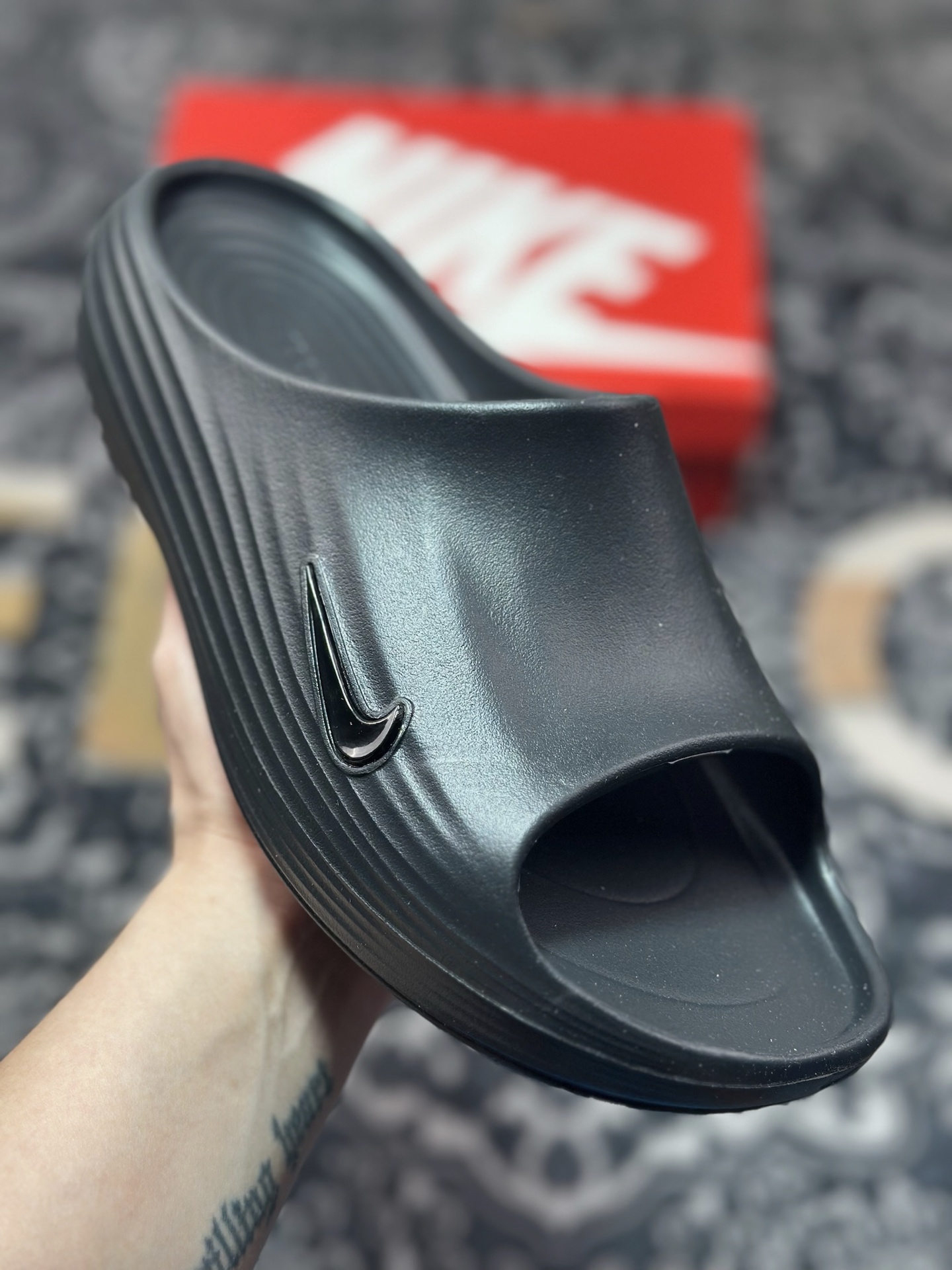 09120 原装级别Nike ReactX Rejuven8 一脚蹬夏日穿搭凉鞋 HV4479-001