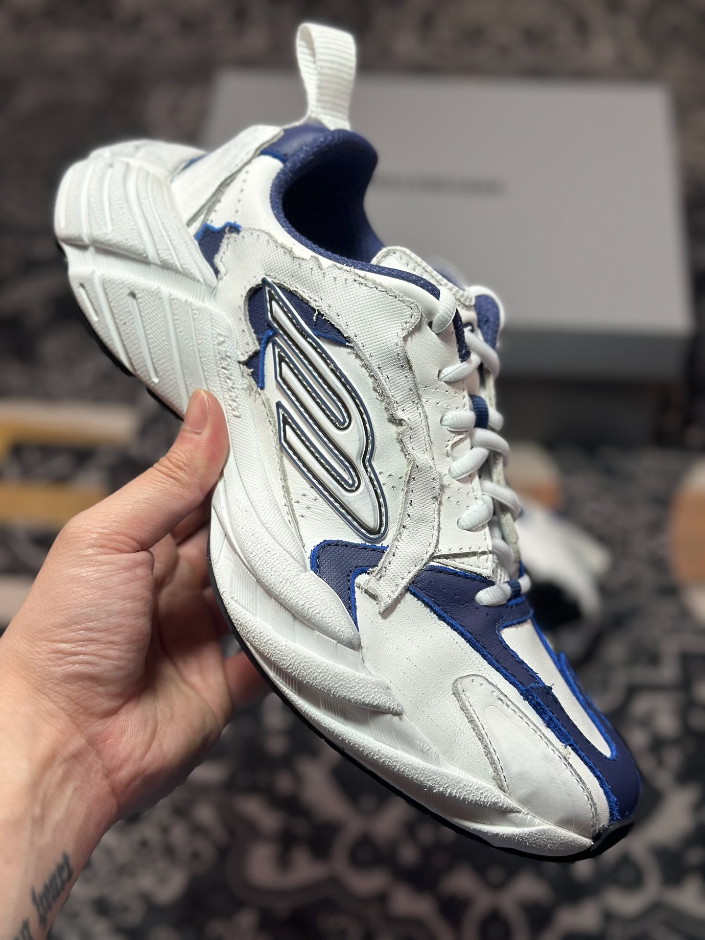 优选 原装级别Balenciaga 巴黎世家 MONDAY 做旧休闲运动鞋