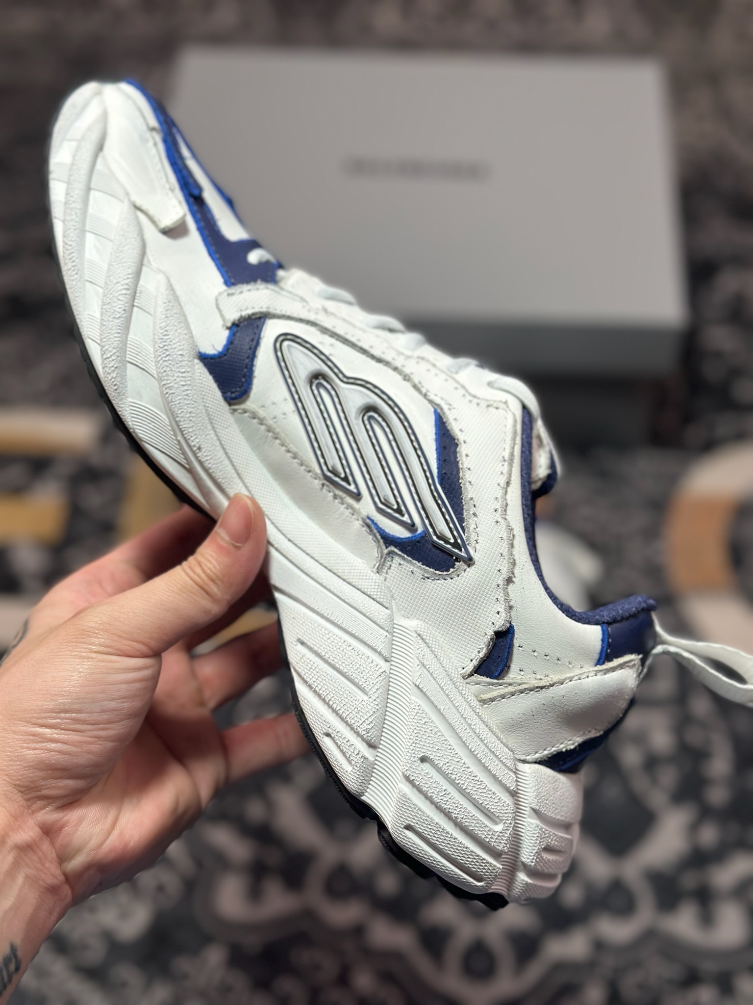 优选 原装级别Balenciaga 巴黎世家 MONDAY 做旧休闲运动鞋