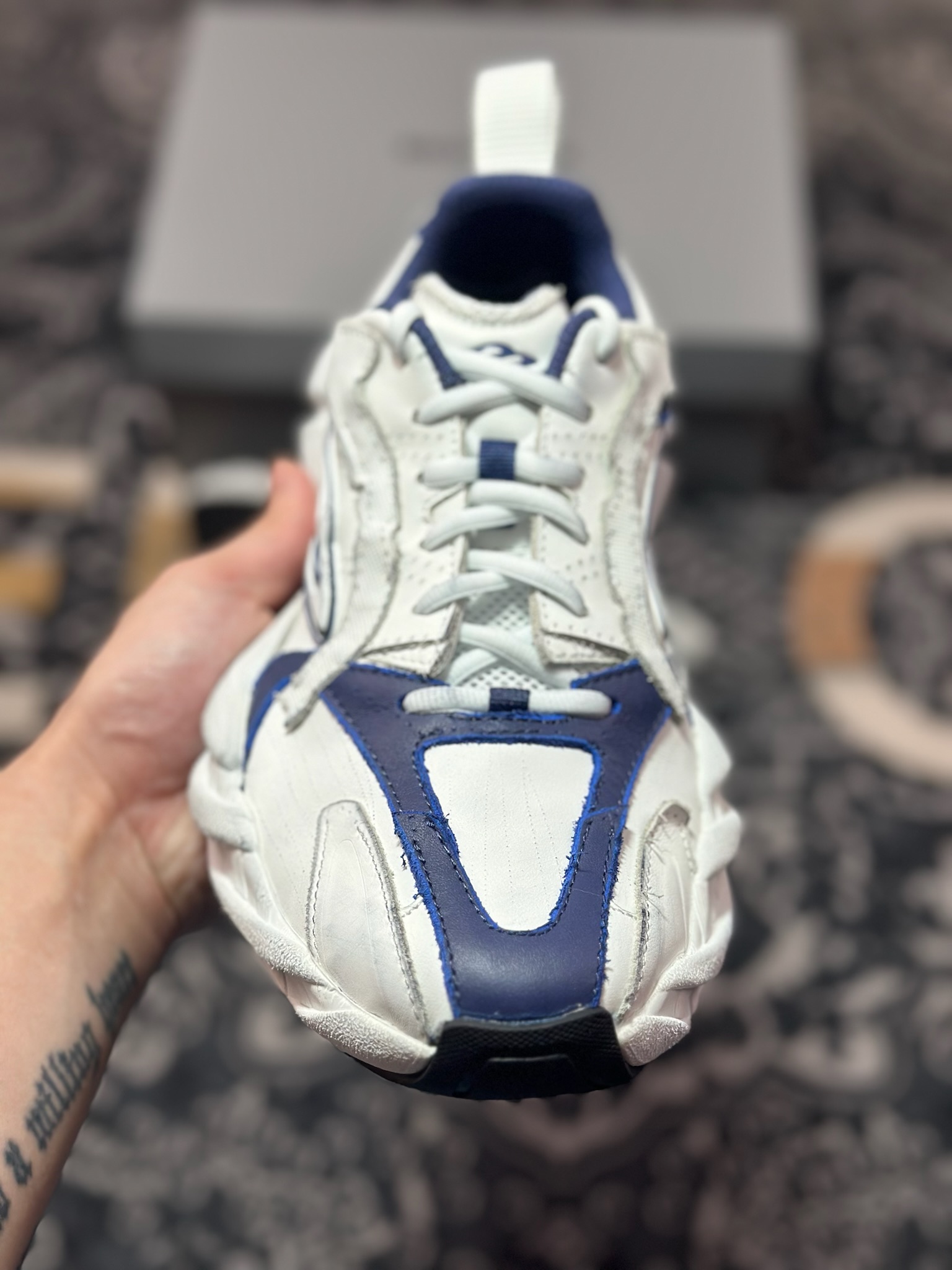 优选 原装级别Balenciaga 巴黎世家 MONDAY 做旧休闲运动鞋