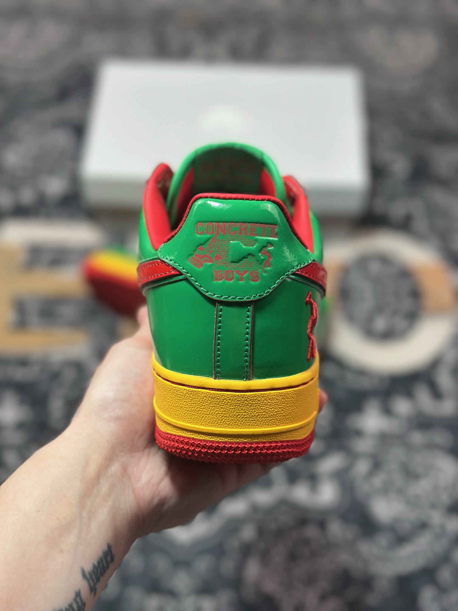 B9350 优选 原装级别 纯原 Li Yachty x NK Air Force 1 Low 联名款空军一号低帮休闲板鞋 IH4383-300