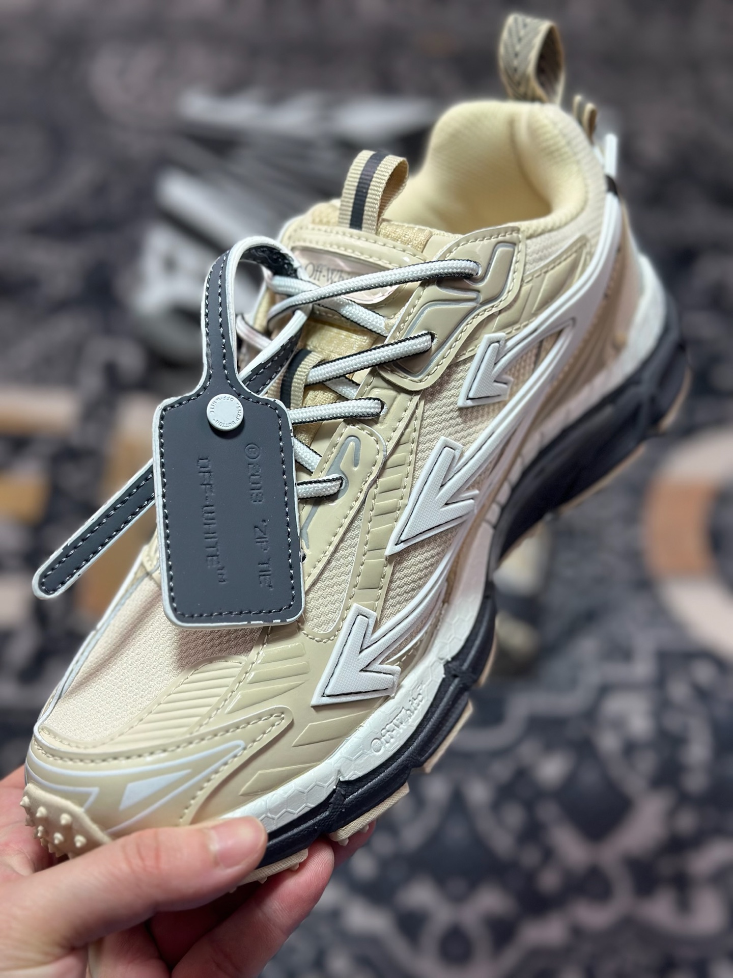 C3380 原装级别 Off-White 低帮复古休闲鞋