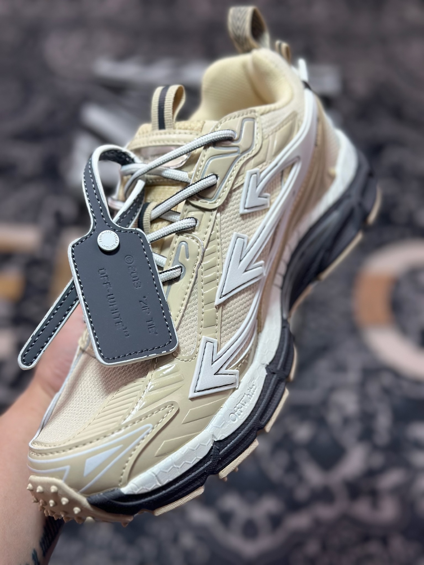 C3380 原装级别 Off-White 低帮复古休闲鞋