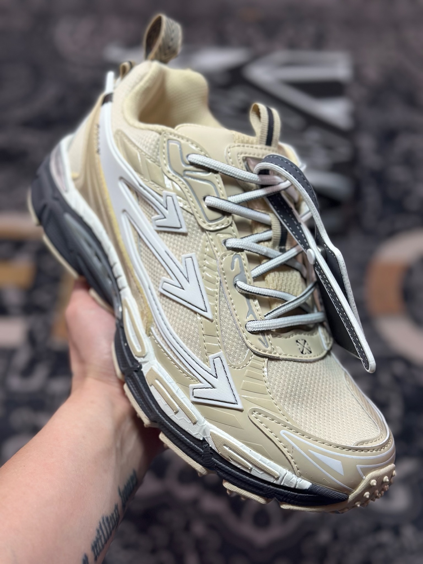 C3380 原装级别 Off-White 低帮复古休闲鞋