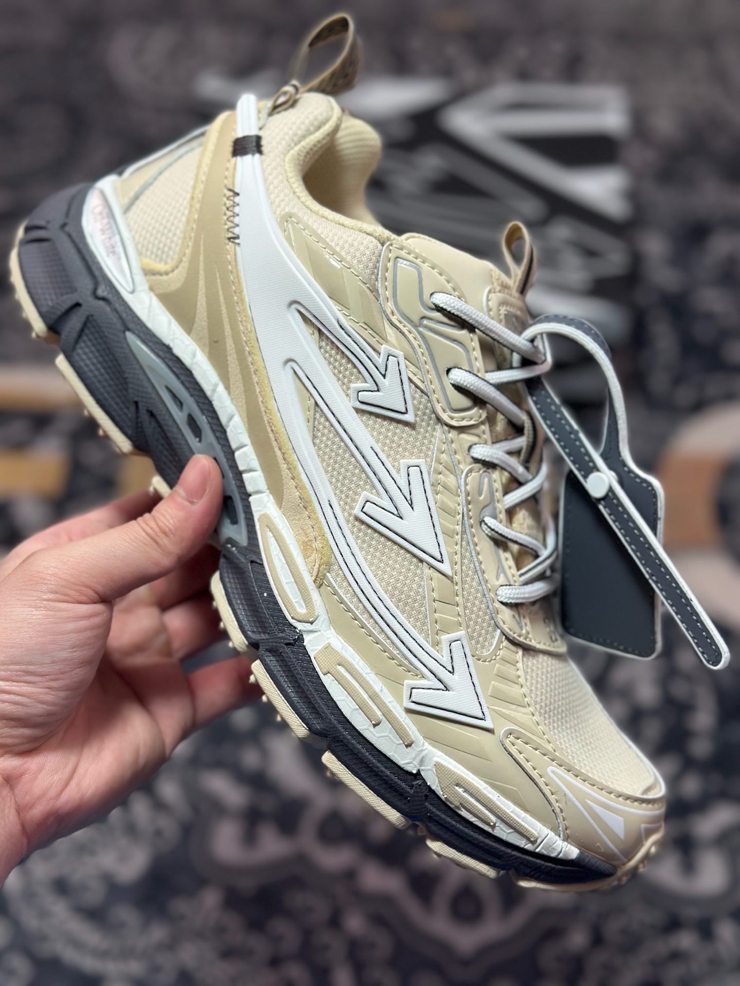C3380 原装级别 Off-White 低帮复古休闲鞋