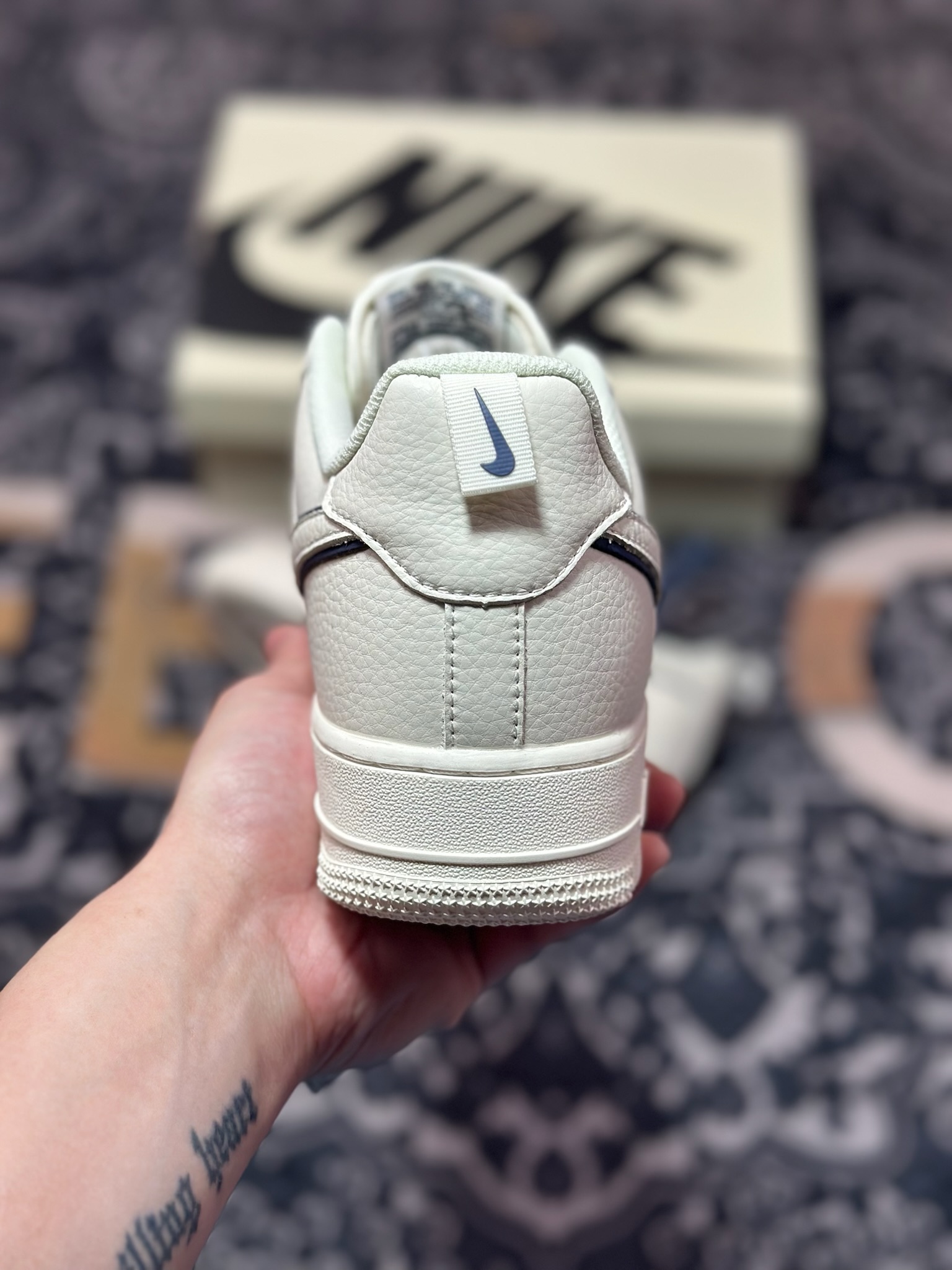B2240 原装级别 Nike Air Force 1 Low 07 白蓝 MJ0319-026