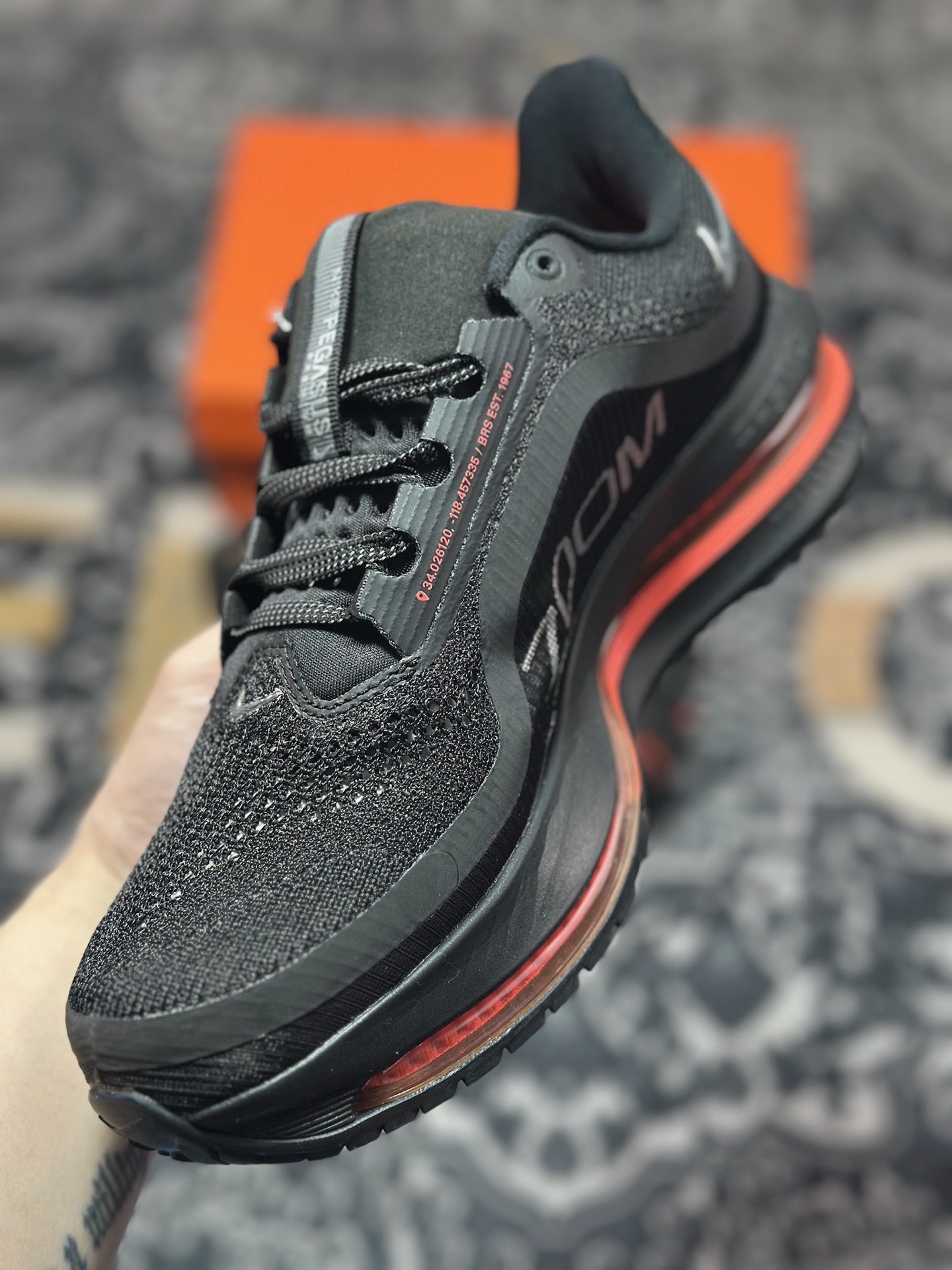 B7320 优选 原装级别 Nike Pegasus Premium Airscape 舒适百搭减震防滑耐磨透气 低帮跑步鞋 HQ2592-003
