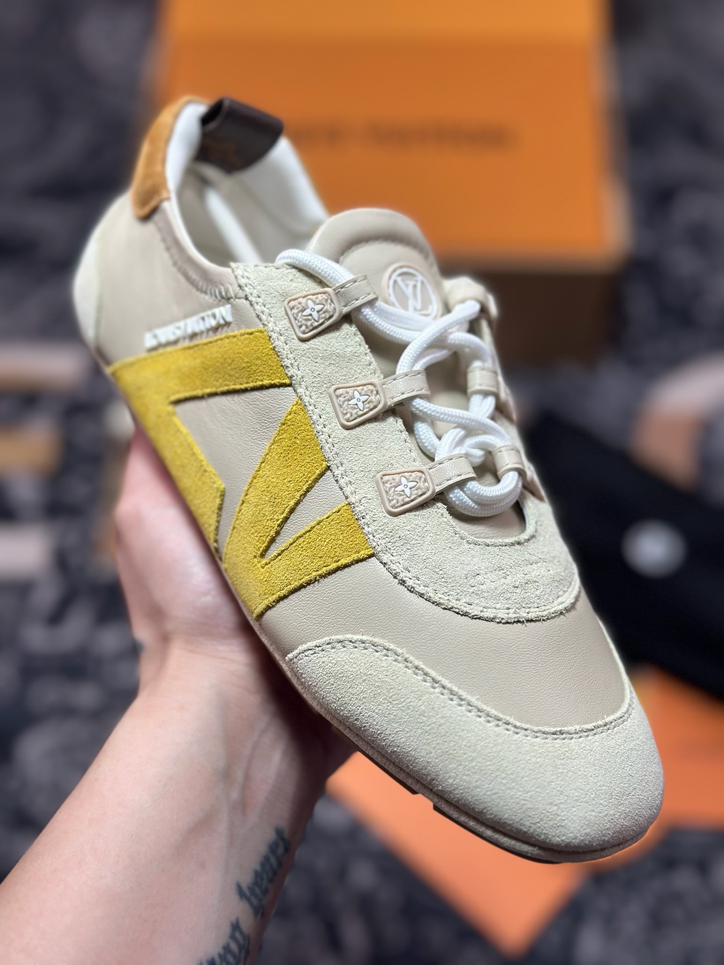 C8440 优选 原装级别 LOUIS VUITTON lv Sneakerina 2025早春发布新款德训鞋芭蕾舞鞋