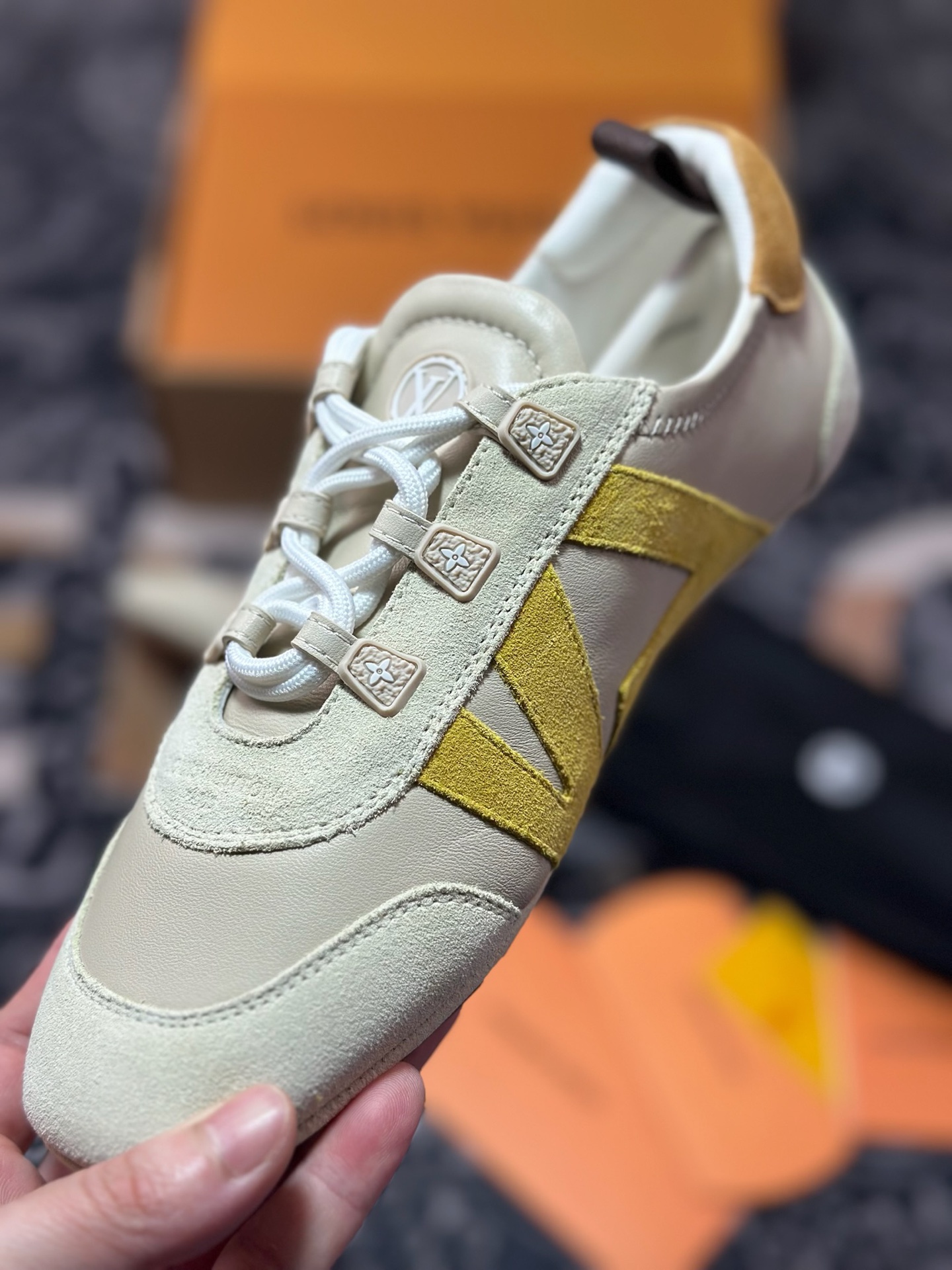 C8440 优选 原装级别 LOUIS VUITTON lv Sneakerina 2025早春发布新款德训鞋芭蕾舞鞋