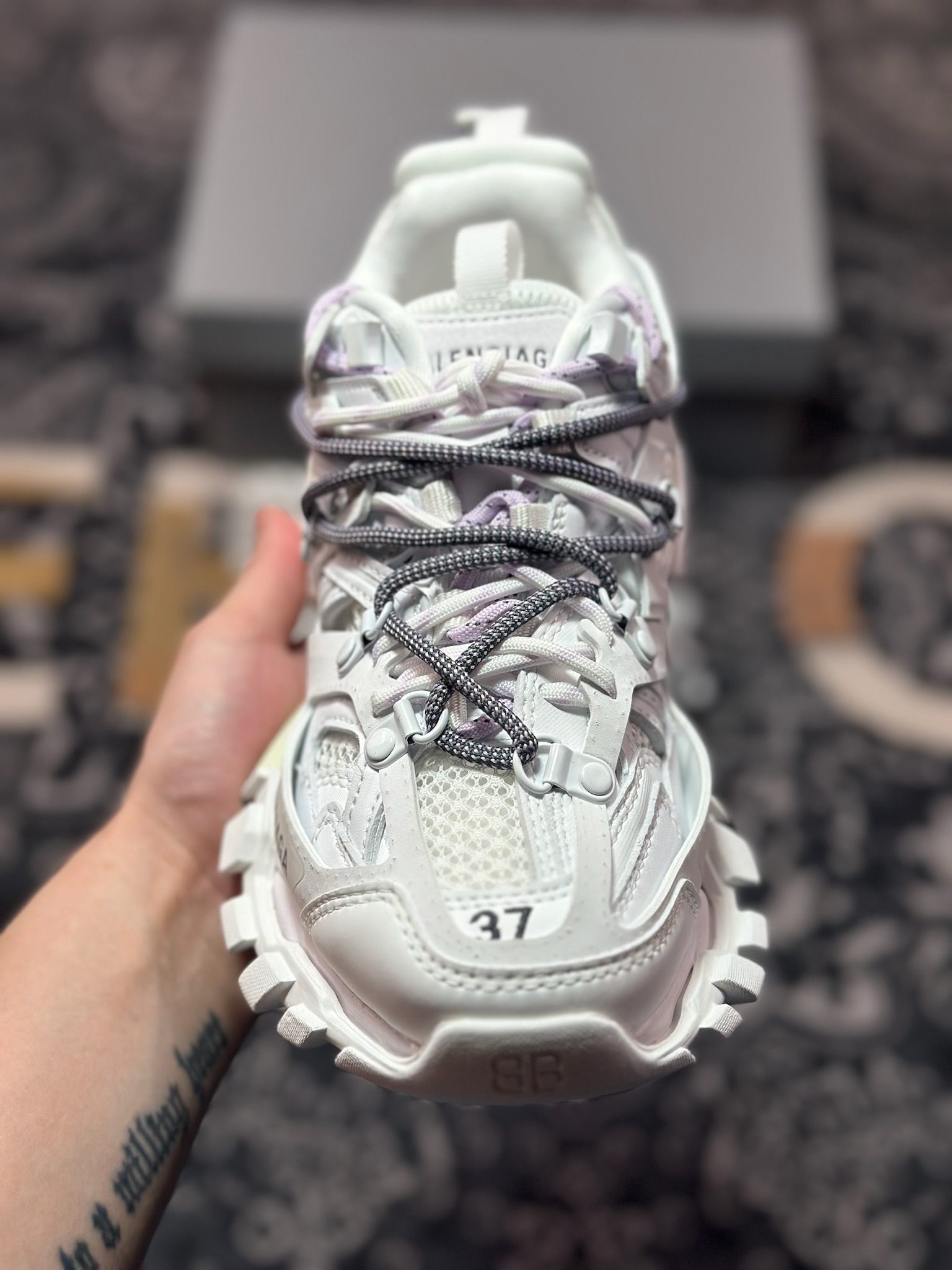 D6500 优选 原装级别 Balenciaga 巴黎世家 Track Sneaker 巴黎世家三代 户外概念复古老爹鞋