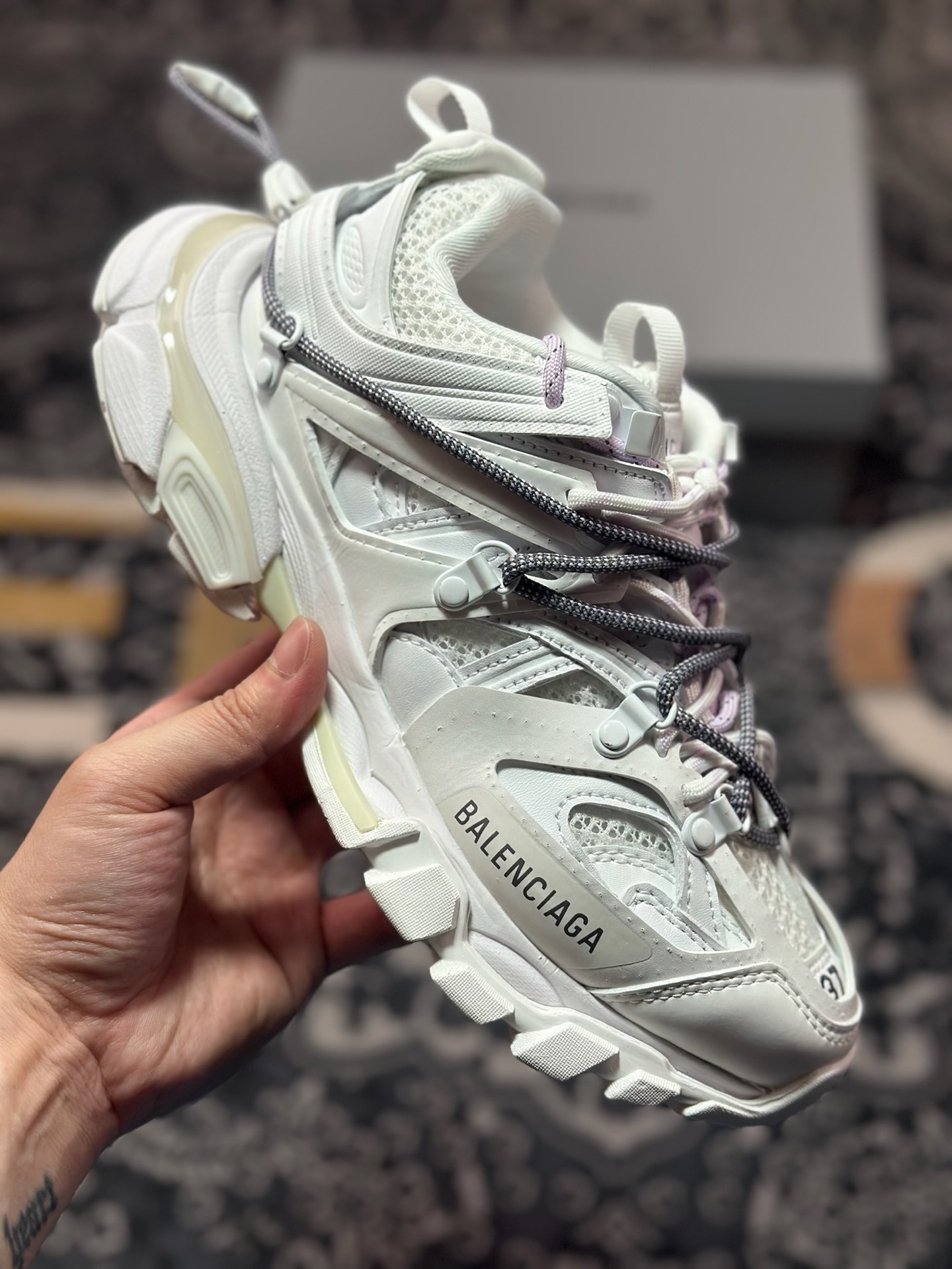 D6500 优选 原装级别 Balenciaga 巴黎世家 Track Sneaker 巴黎世家三代 户外概念复古老爹鞋