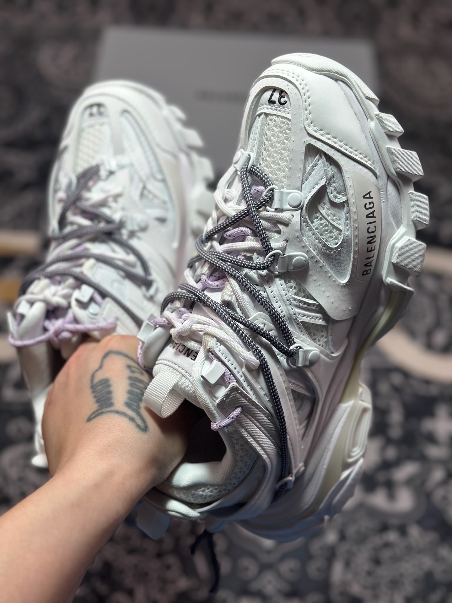 D6500 优选 原装级别 Balenciaga 巴黎世家 Track Sneaker 巴黎世家三代 户外概念复古老爹鞋