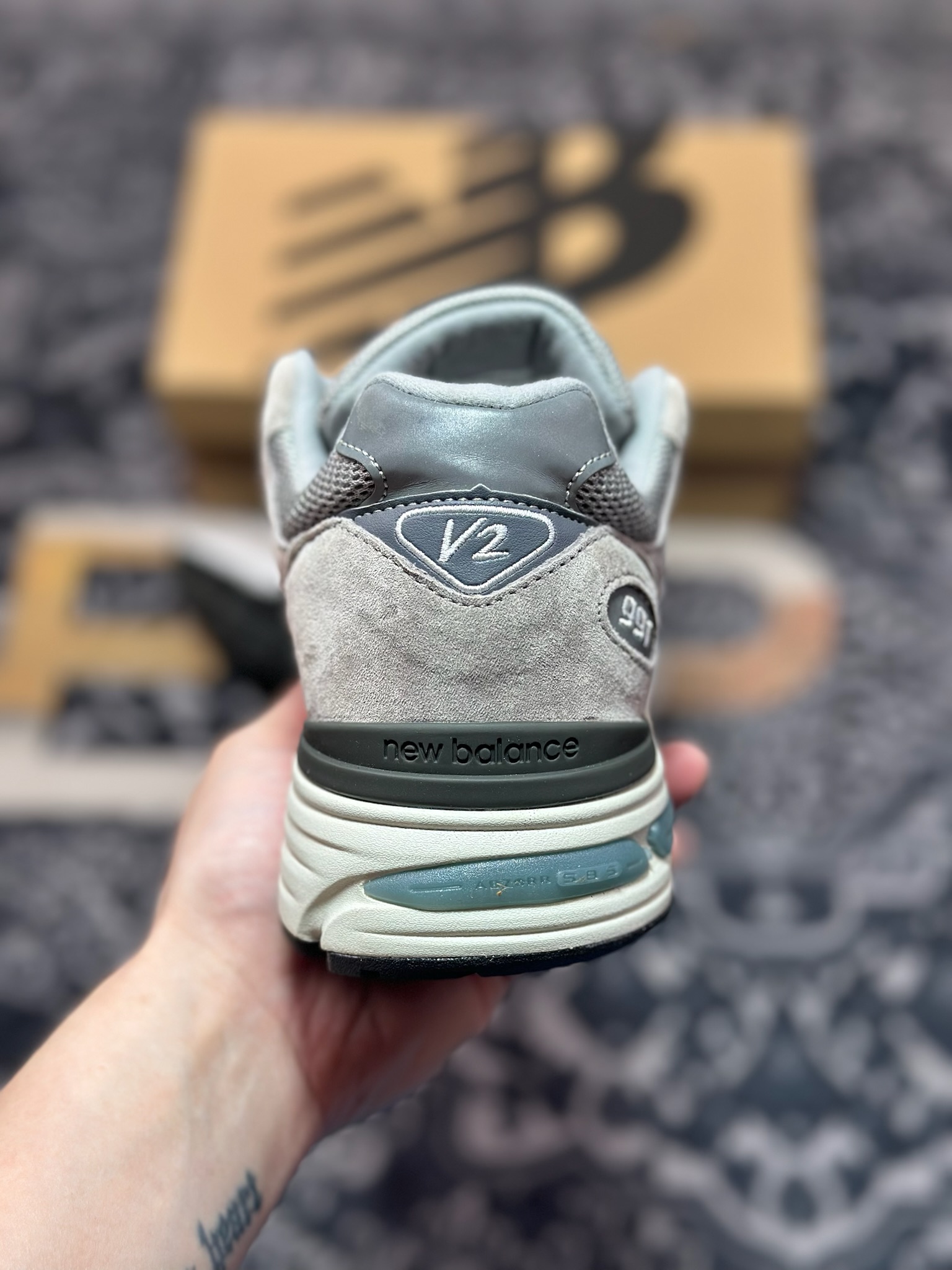 B9320 纯原 过验/无法鉴定 市售最高版本 New Balance 新百伦 U991GL2 复古休闲鞋