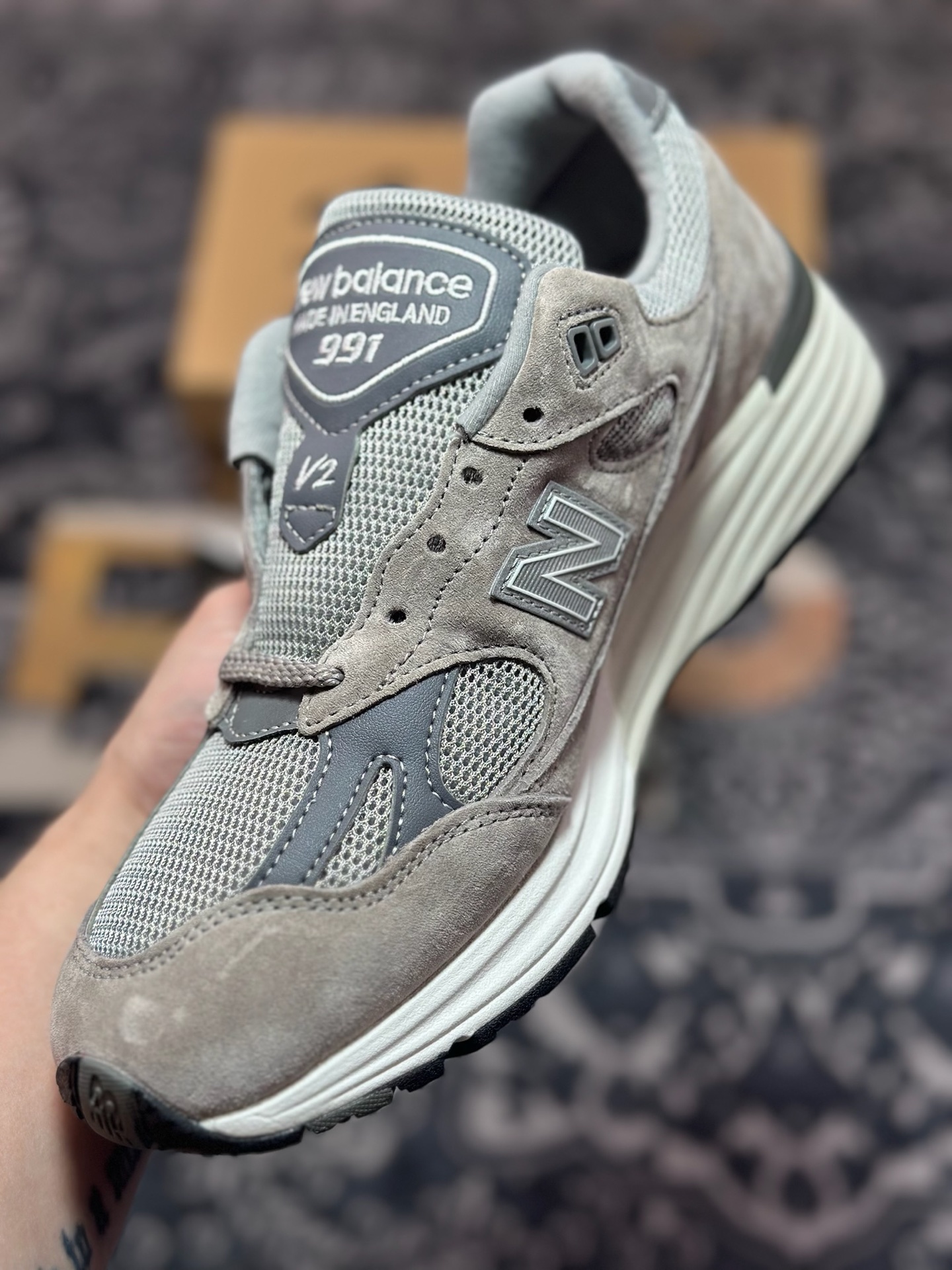 B9320 纯原 过验/无法鉴定 市售最高版本 New Balance 新百伦 U991GL2 复古休闲鞋