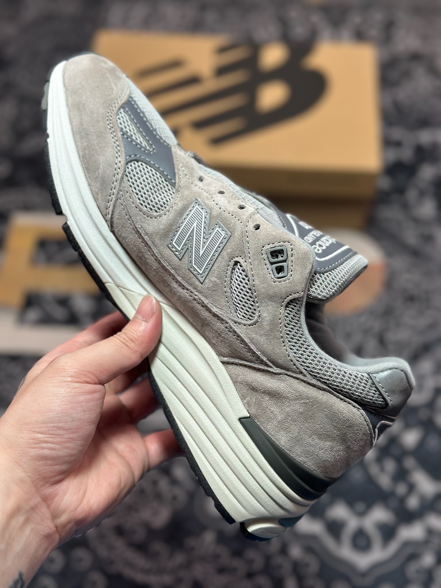 B9320 纯原 过验/无法鉴定 市售最高版本 New Balance 新百伦 U991GL2 复古休闲鞋