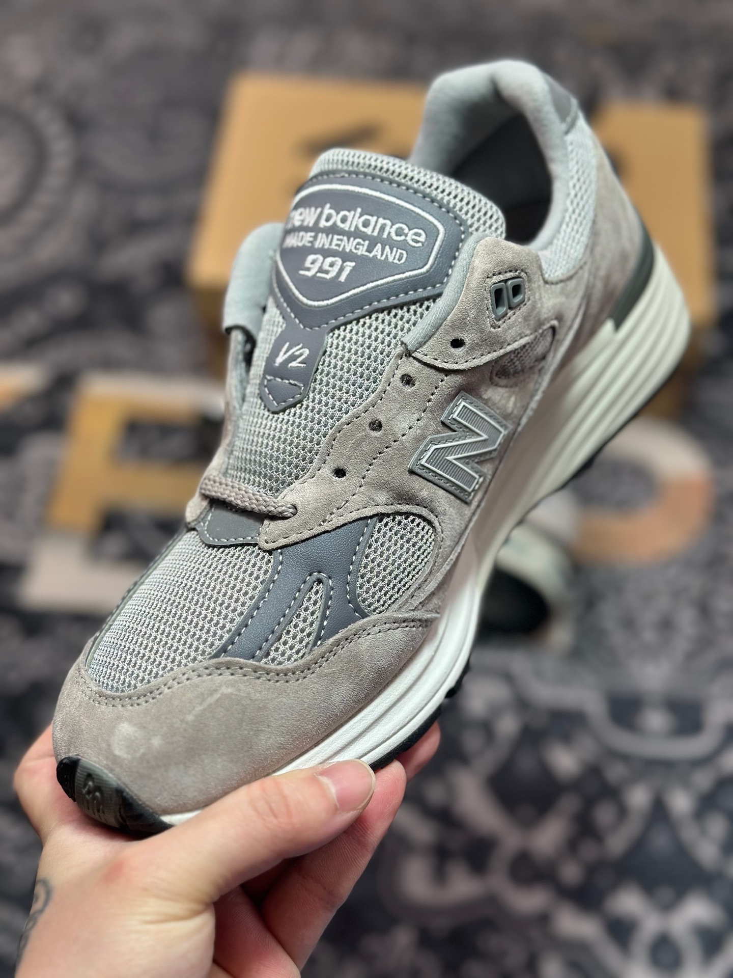 B9320 纯原 过验/无法鉴定 市售最高版本 New Balance 新百伦 U991GL2 复古休闲鞋