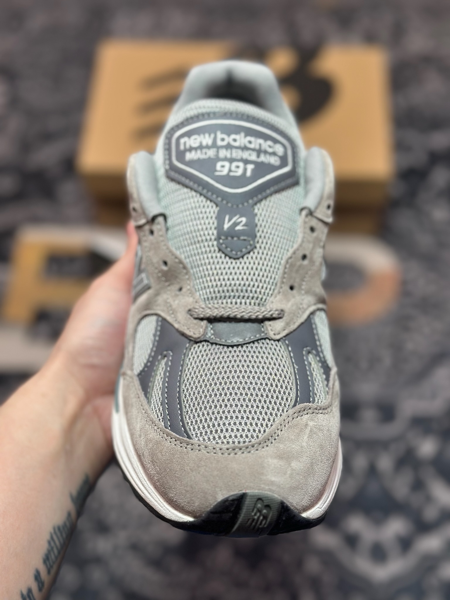 B9320 纯原 过验/无法鉴定 市售最高版本 New Balance 新百伦 U991GL2 复古休闲鞋