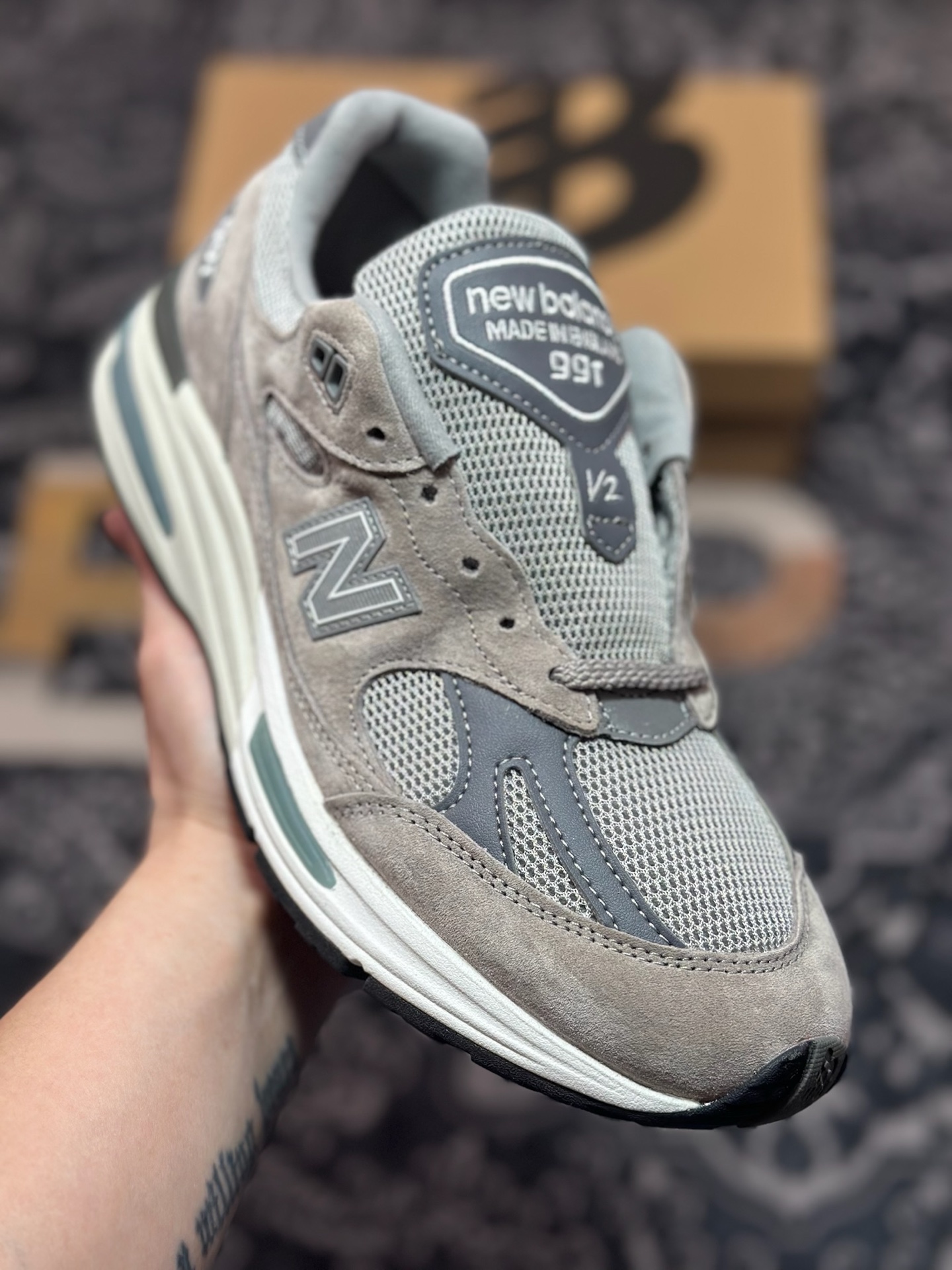 B9320 纯原 过验/无法鉴定 市售最高版本 New Balance 新百伦 U991GL2 复古休闲鞋
