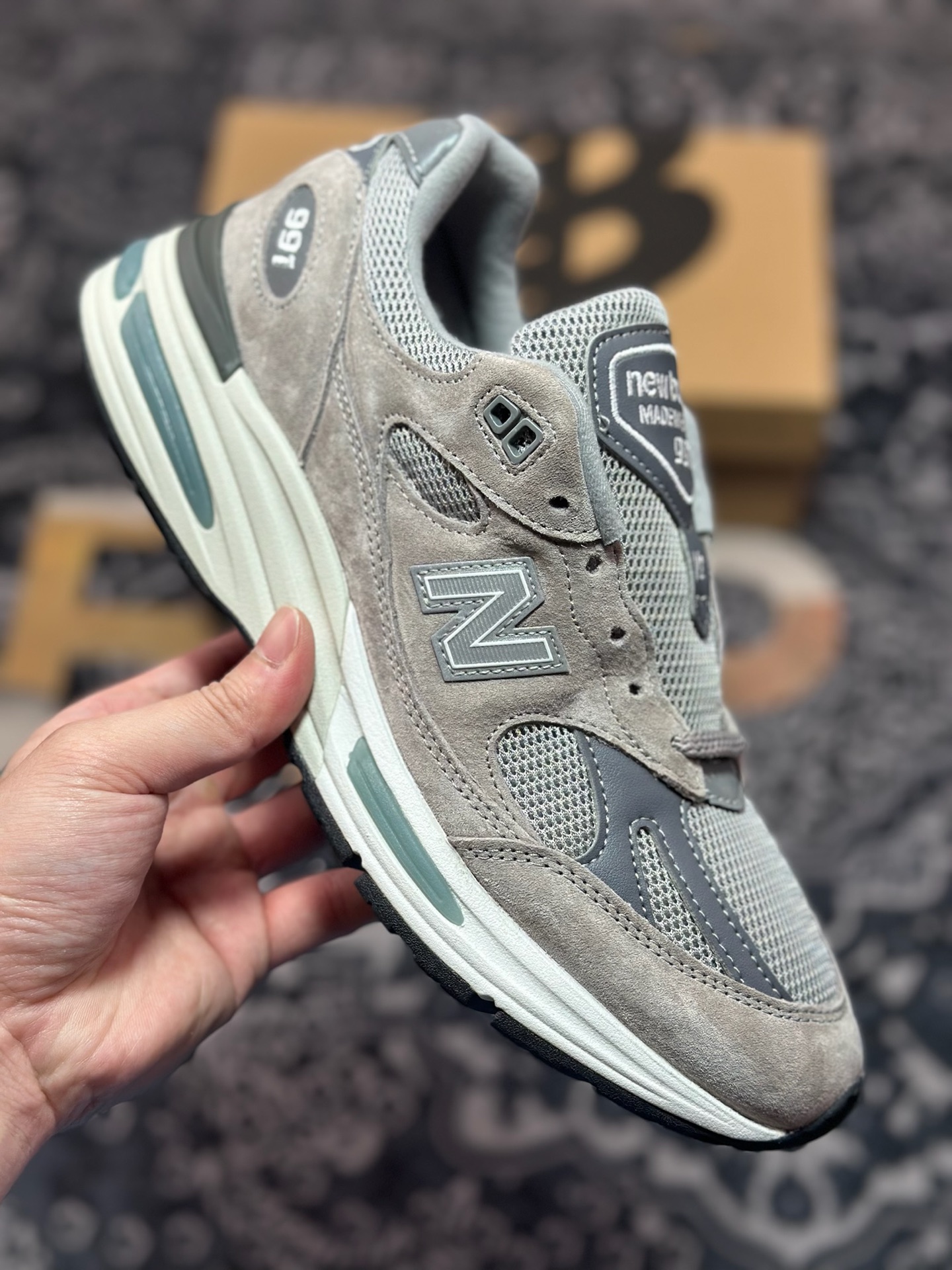 B9320 纯原 过验/无法鉴定 市售最高版本 New Balance 新百伦 U991GL2 复古休闲鞋