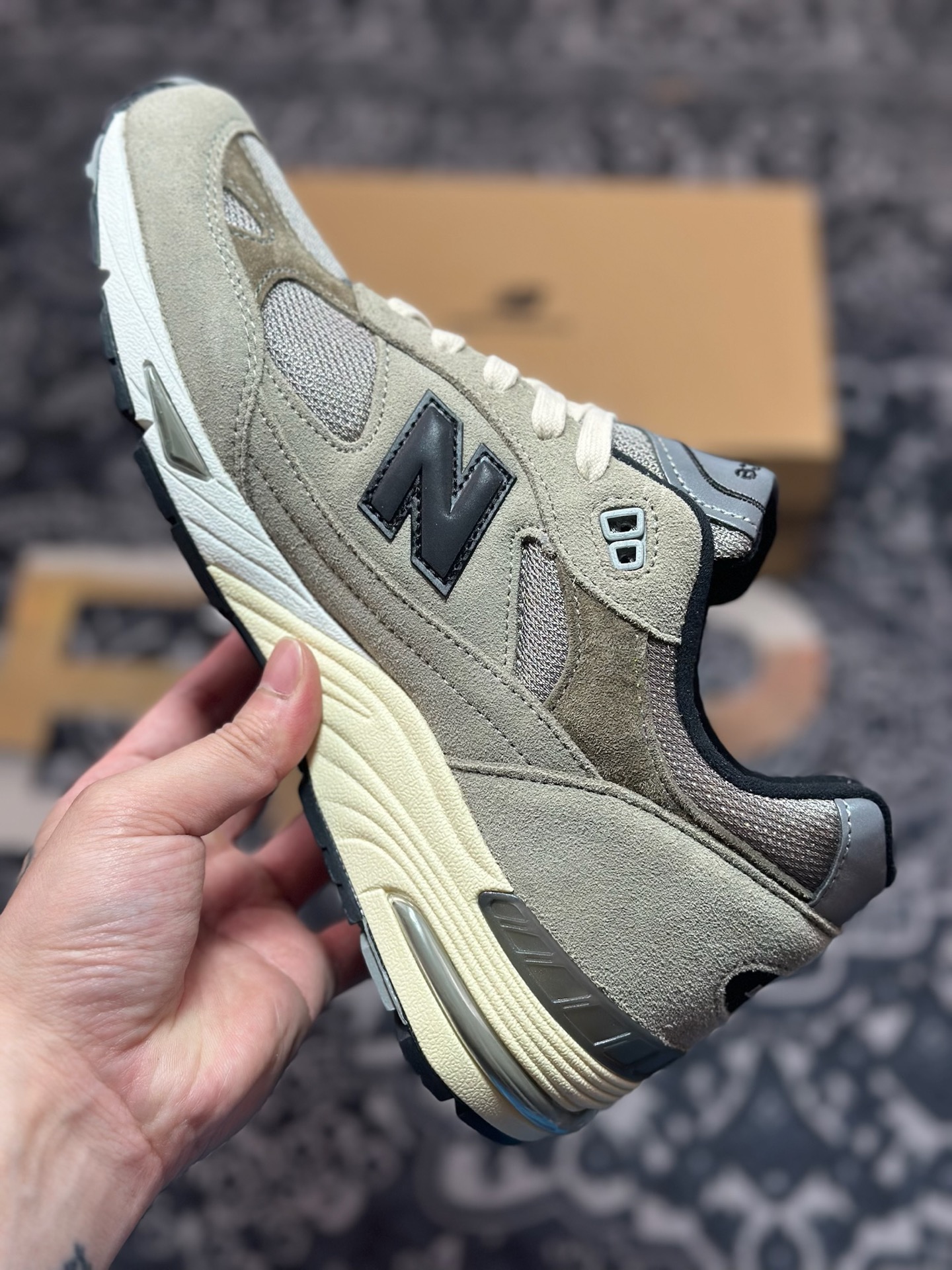 纯原 过验/无法鉴定 市售最高版本 New Balance 新百伦 M991JJA 复古休闲鞋
