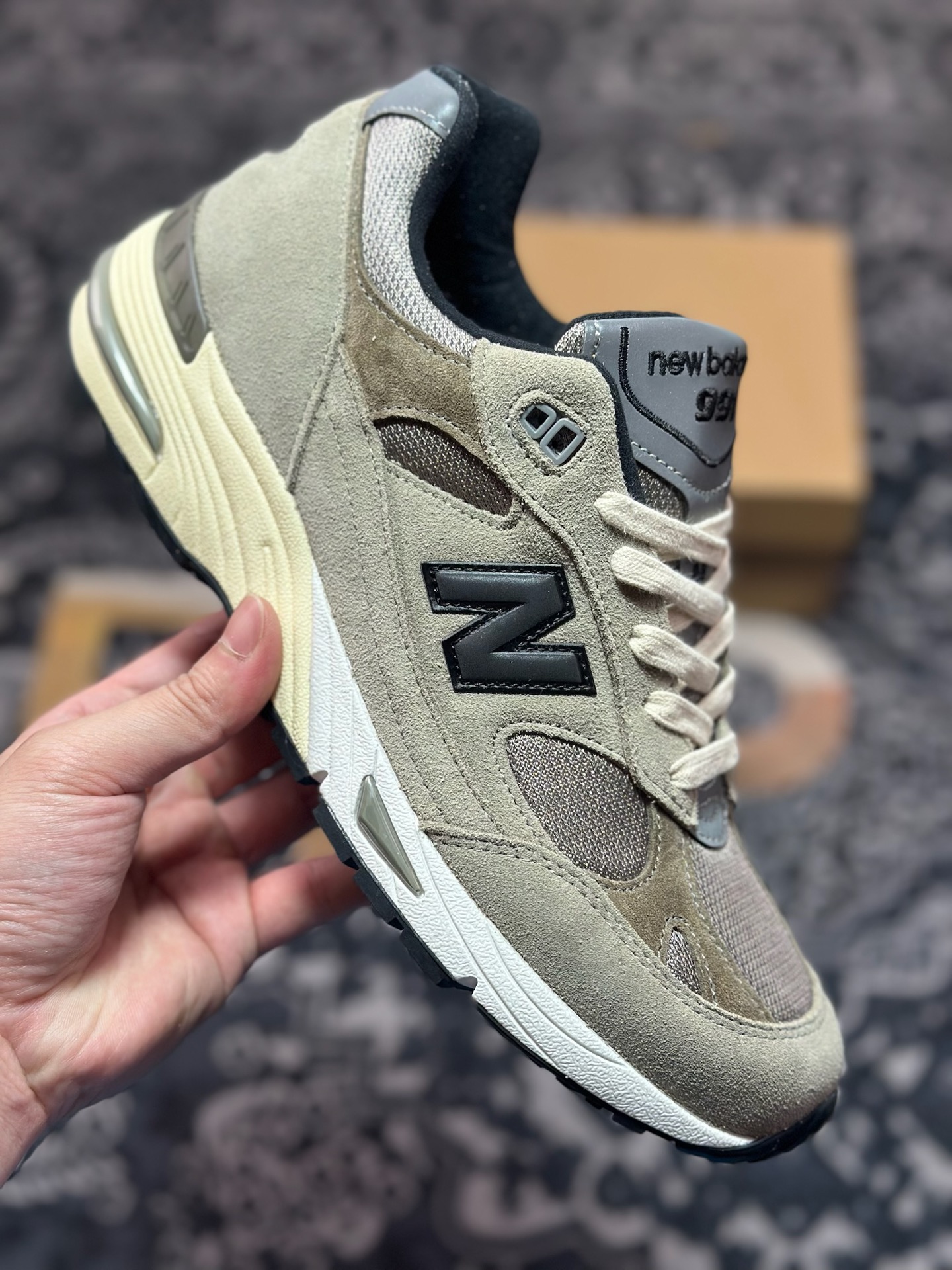 纯原 过验/无法鉴定 市售最高版本 New Balance 新百伦 M991JJA 复古休闲鞋