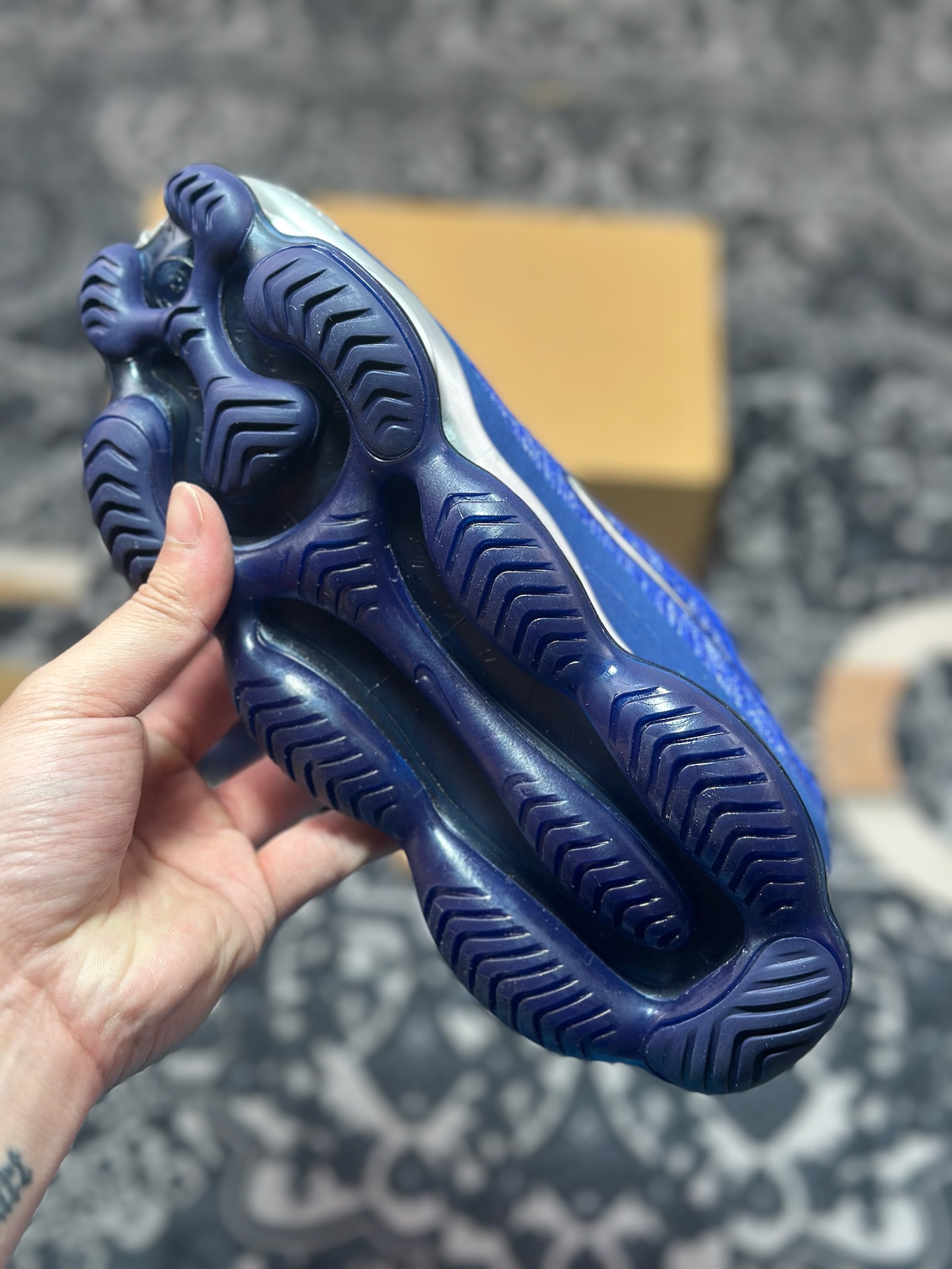 原装级别 NK Air Max Scorpion Flyknit 天蝎座系列2022款超级大气垫系列前卫低帮慢跑鞋 DJ4702-044
