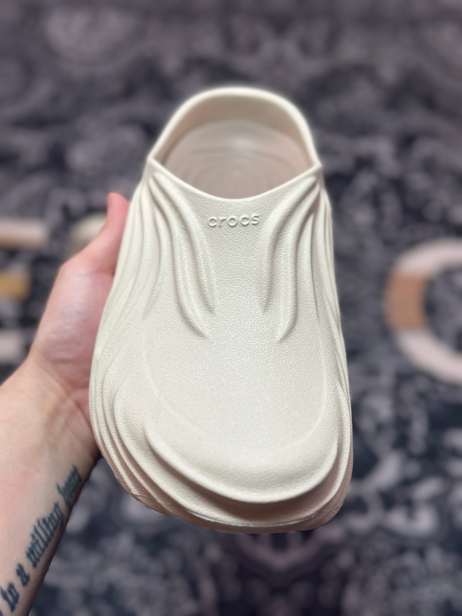 原厂级 Crocs 卡骆驰 echo wave 包头男子夏日拖鞋 全新莞产高端品质凉鞋拖鞋