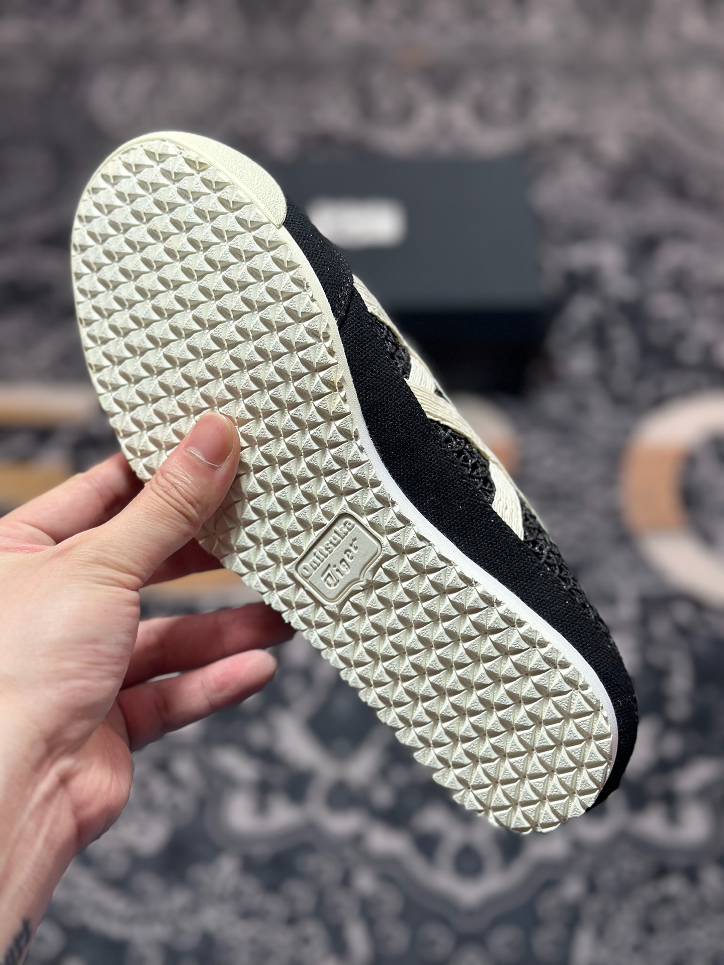 A4180 原装级别 Onitsuka Tiger Mexico 66 Sabot 鬼冢虎半拖一脚蹬系列 1183C123