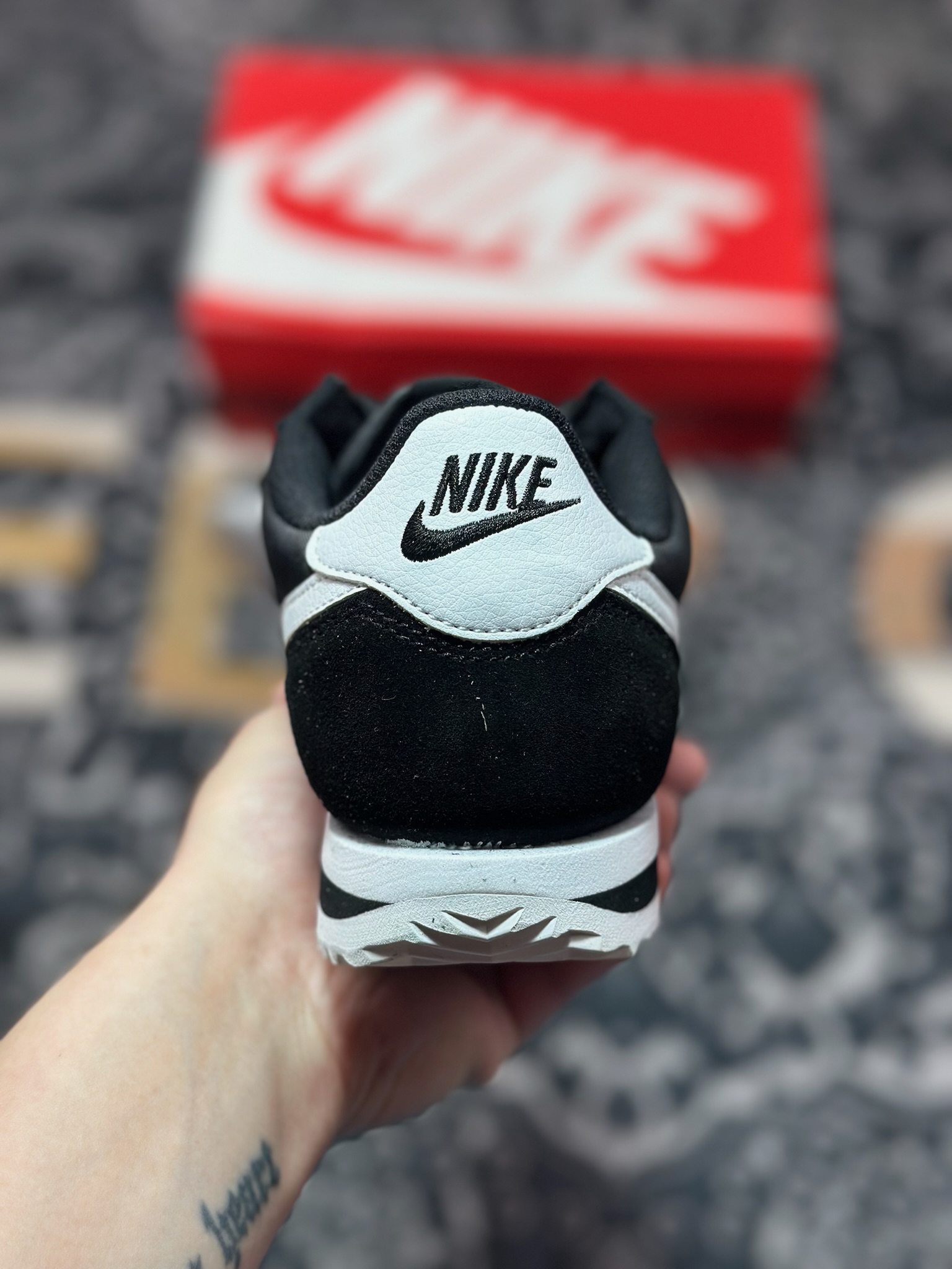 原装级别Nike Cortez Forrest Gump时尚舒适防滑耐磨 低帮跑步鞋 阿甘鞋 男女款 HF0263-001