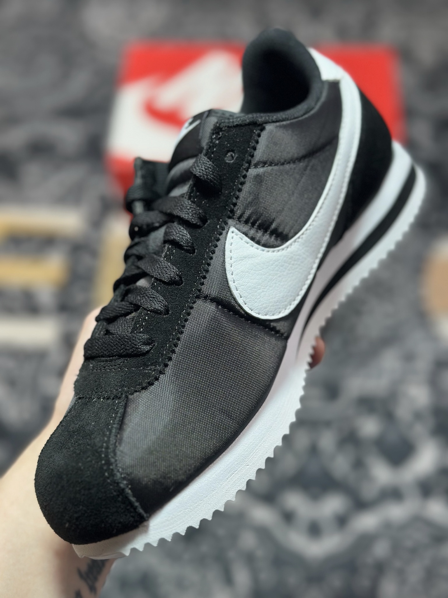 原装级别Nike Cortez Forrest Gump时尚舒适防滑耐磨 低帮跑步鞋 阿甘鞋 男女款 HF0263-001