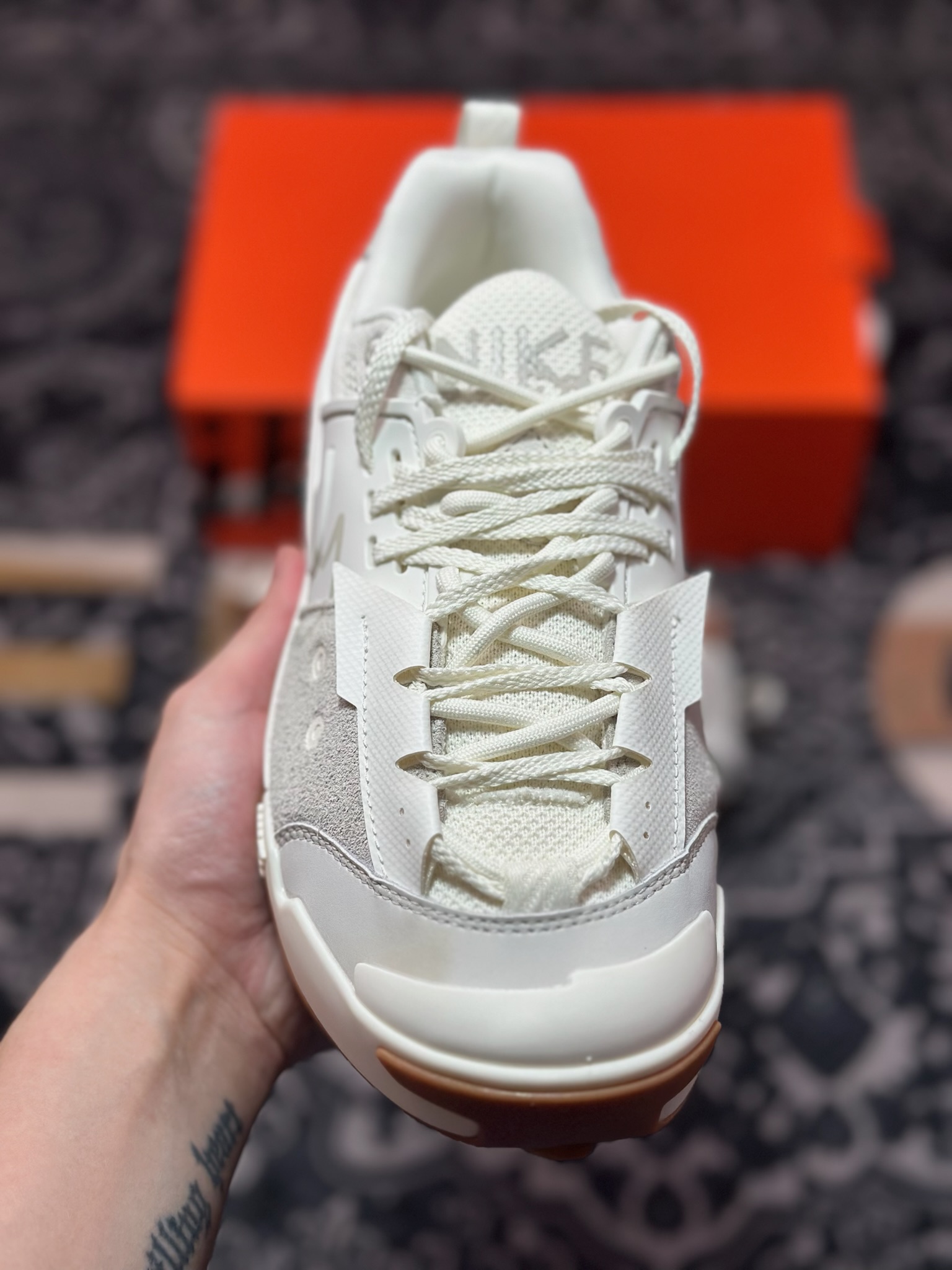 原装级别 Sacai x Nike Zegamadome SP 联名款 机能风休闲运动鞋  HQ8618-005