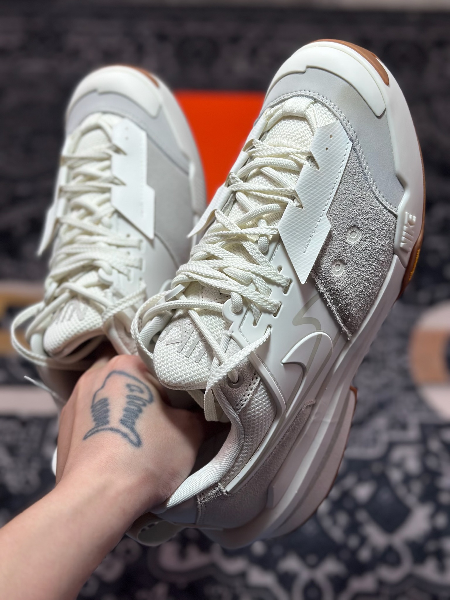 原装级别 Sacai x Nike Zegamadome SP 联名款 机能风休闲运动鞋  HQ8618-005