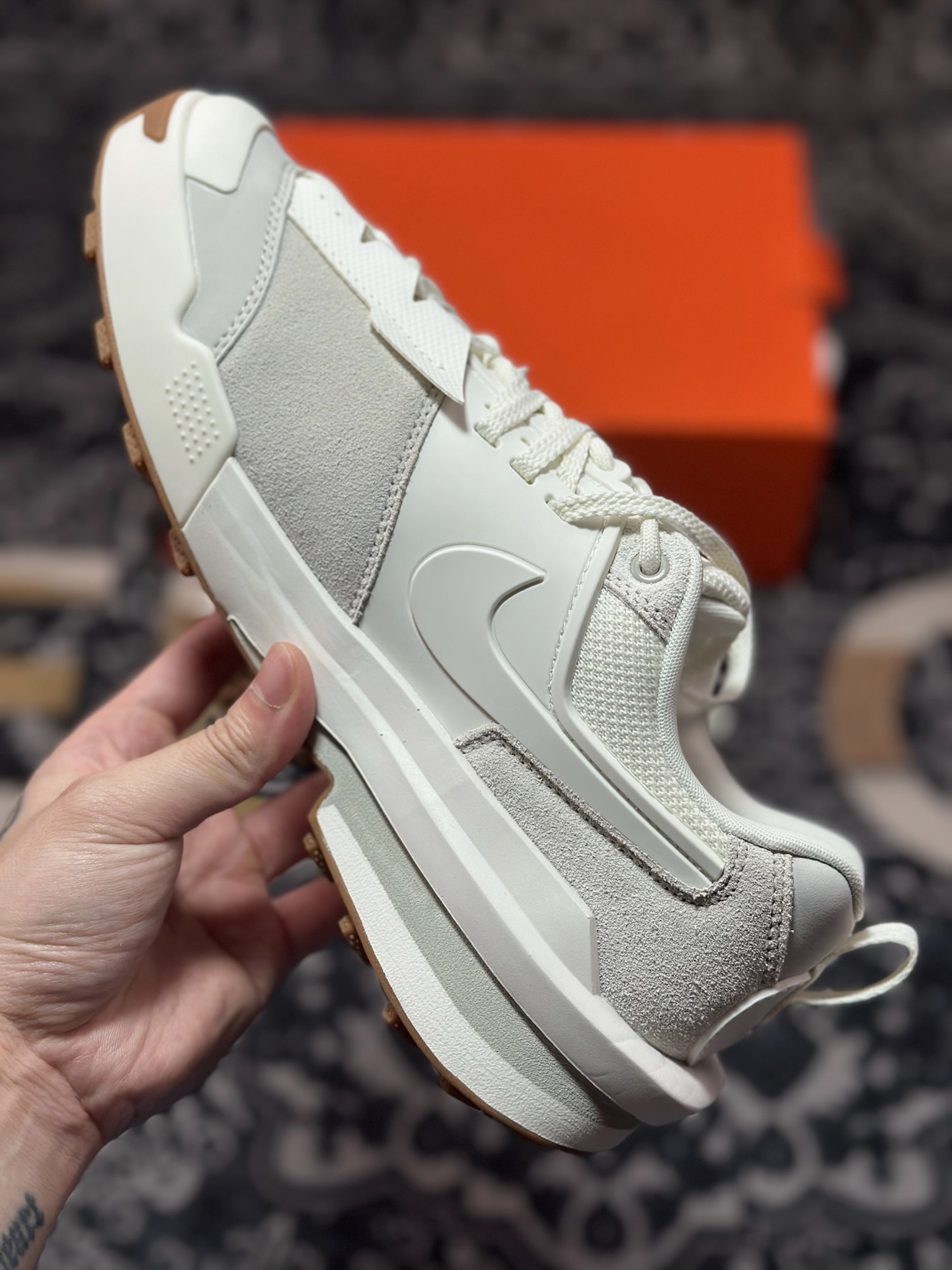 原装级别 Sacai x Nike Zegamadome SP 联名款 机能风休闲运动鞋  HQ8618-005