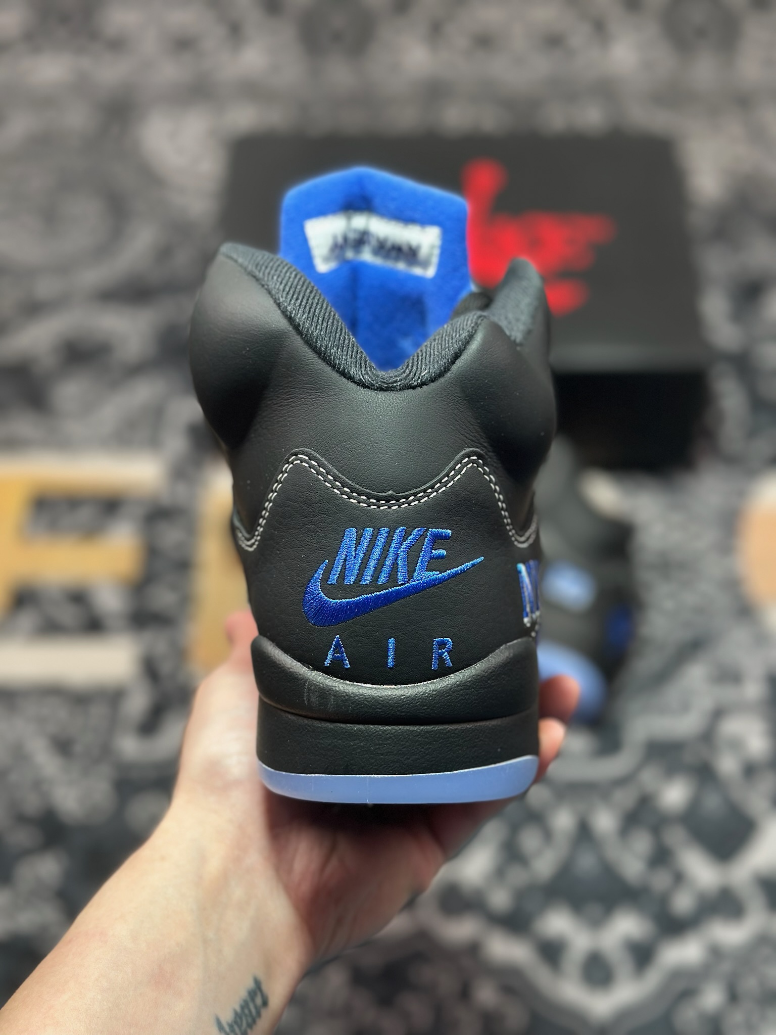 优选 原装级别Nike Air Jordan 5 OG ”Grape” 纯原大厂出品 Air Jordan AJ5 Retro  DV4982-004