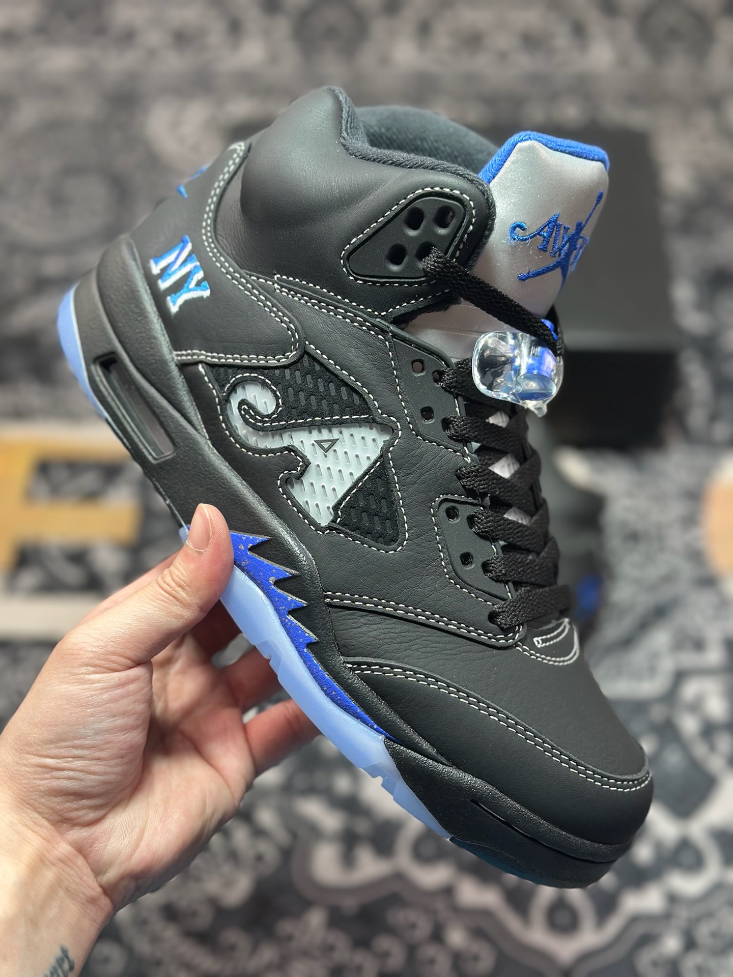 优选 原装级别Nike Air Jordan 5 OG ”Grape” 纯原大厂出品 Air Jordan AJ5 Retro  DV4982-004