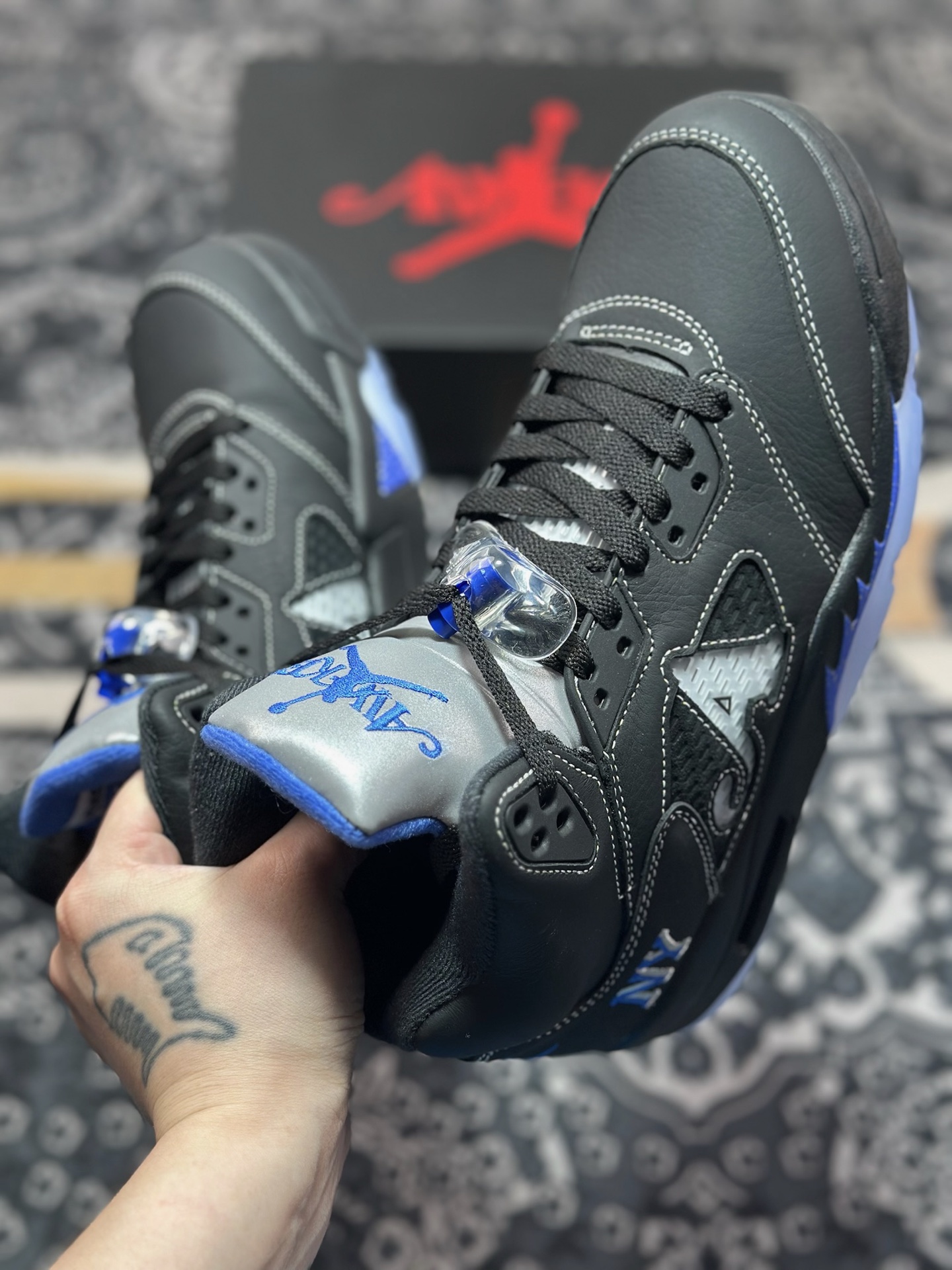 优选 原装级别Nike Air Jordan 5 OG ”Grape” 纯原大厂出品 Air Jordan AJ5 Retro  DV4982-004