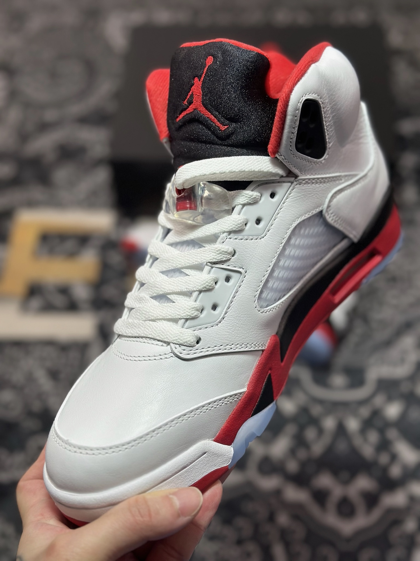优选 原装级别Air Jordan 5 Retro AJ5乔5 文化篮球鞋 HQ7978-101