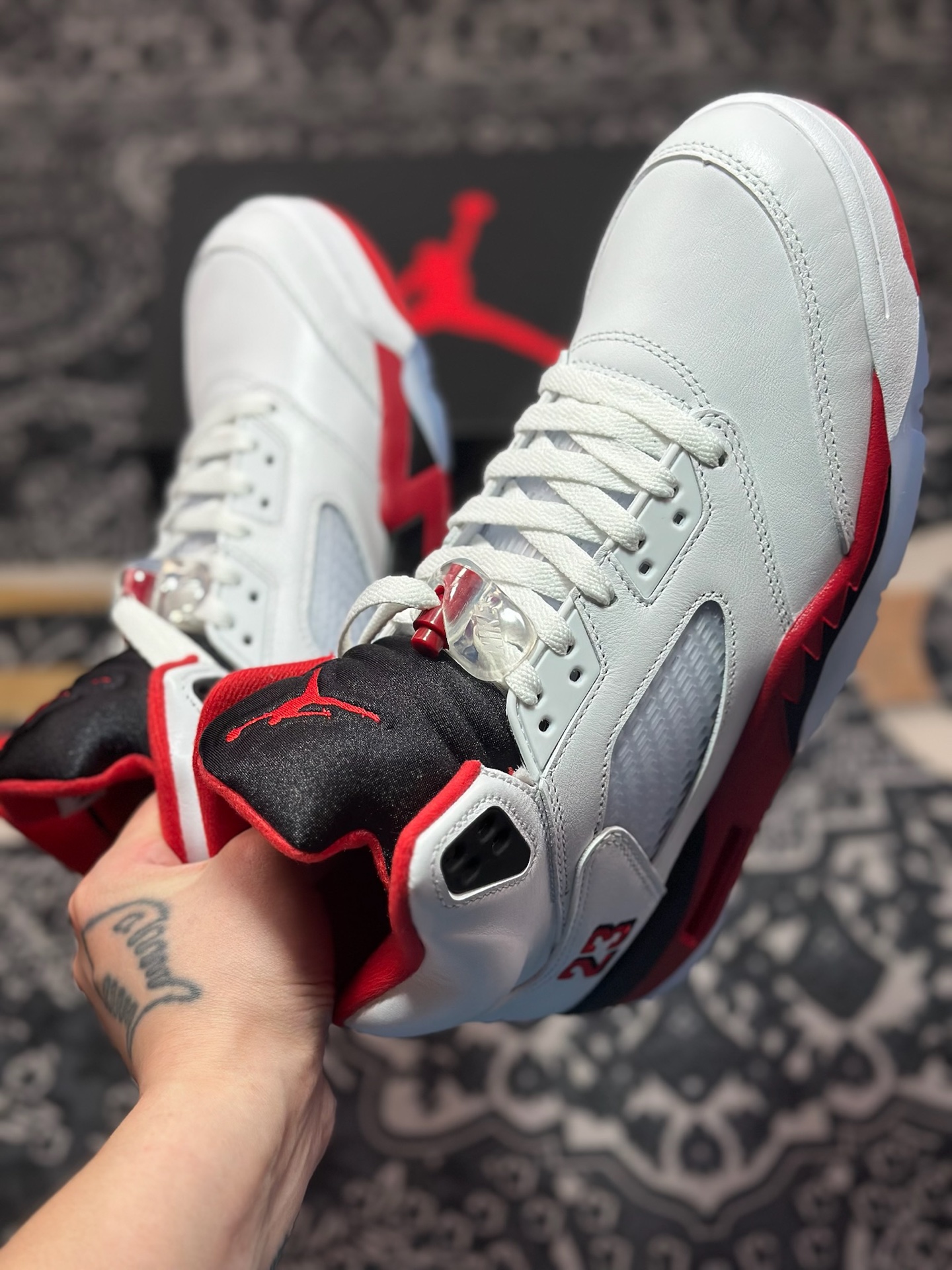 优选 原装级别Air Jordan 5 Retro AJ5乔5 文化篮球鞋 HQ7978-101