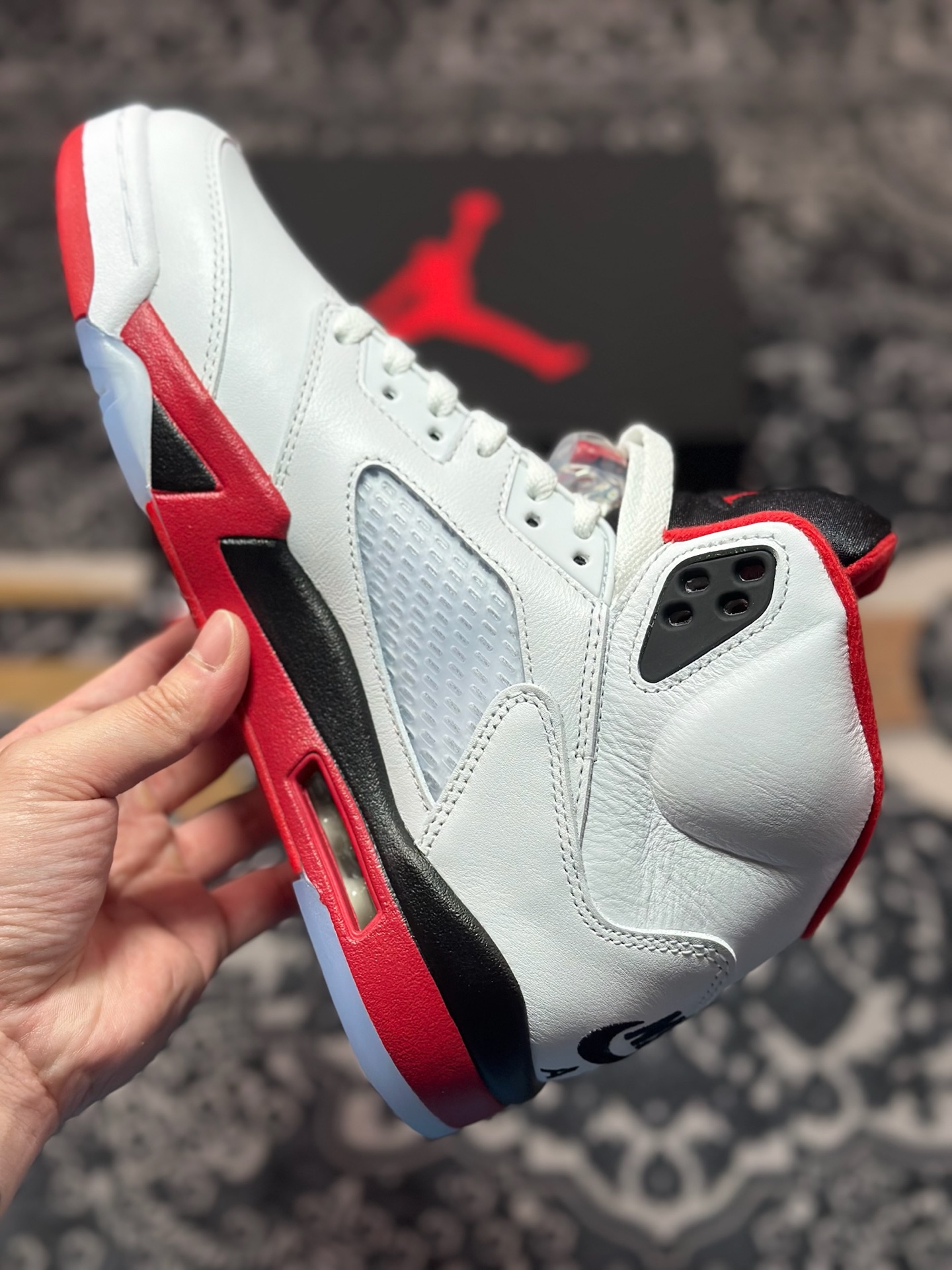 优选 原装级别Air Jordan 5 Retro AJ5乔5 文化篮球鞋 HQ7978-101