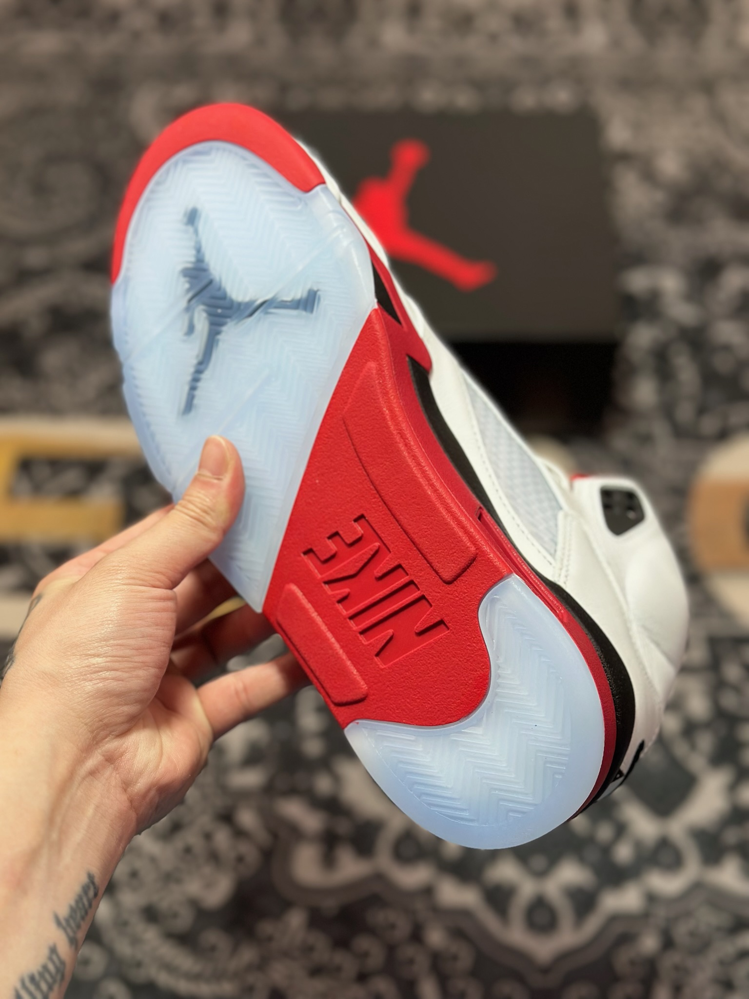 优选 原装级别Air Jordan 5 Retro AJ5乔5 文化篮球鞋 HQ7978-101