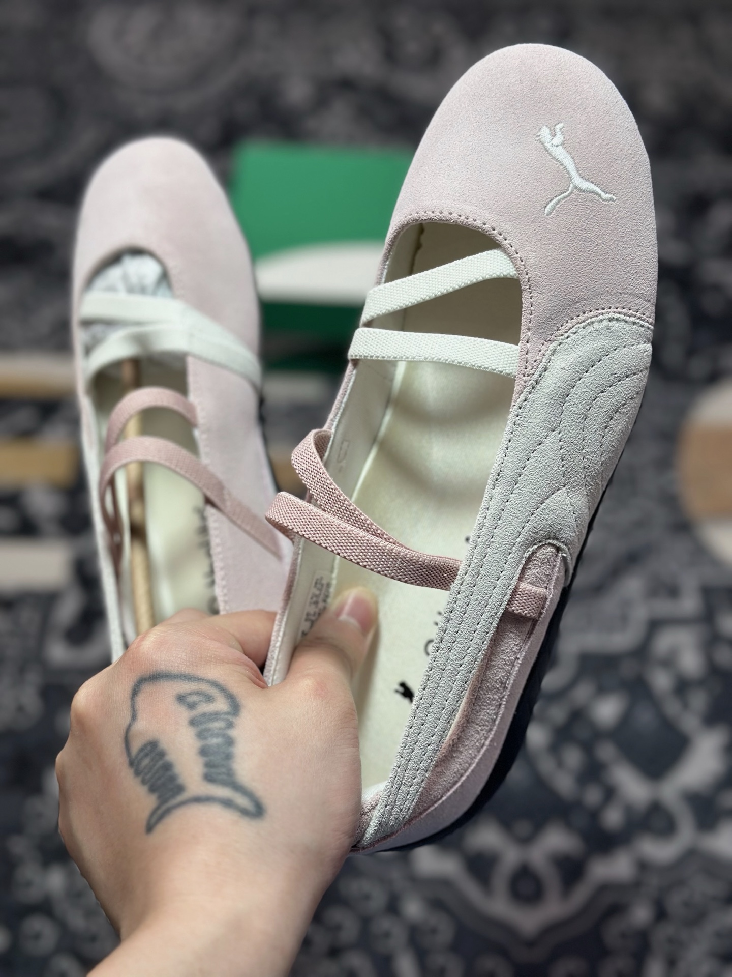 优选 原装级别 纯原 Puma 彪马 Speedcat Ballet 小红书爆款 芭蕾舞鞋 401287-01-Chinese UA Cheap High Quatity Brand Clothes Bags handbags Sneakers wholesale wholesaler seller from China Factory suppliers Fashion Clothing Shoes best Quality Beautiful Price 优选 原装级别 纯原 Puma 彪马 Speedcat Ballet 小红书爆款 芭蕾舞鞋 401287-01