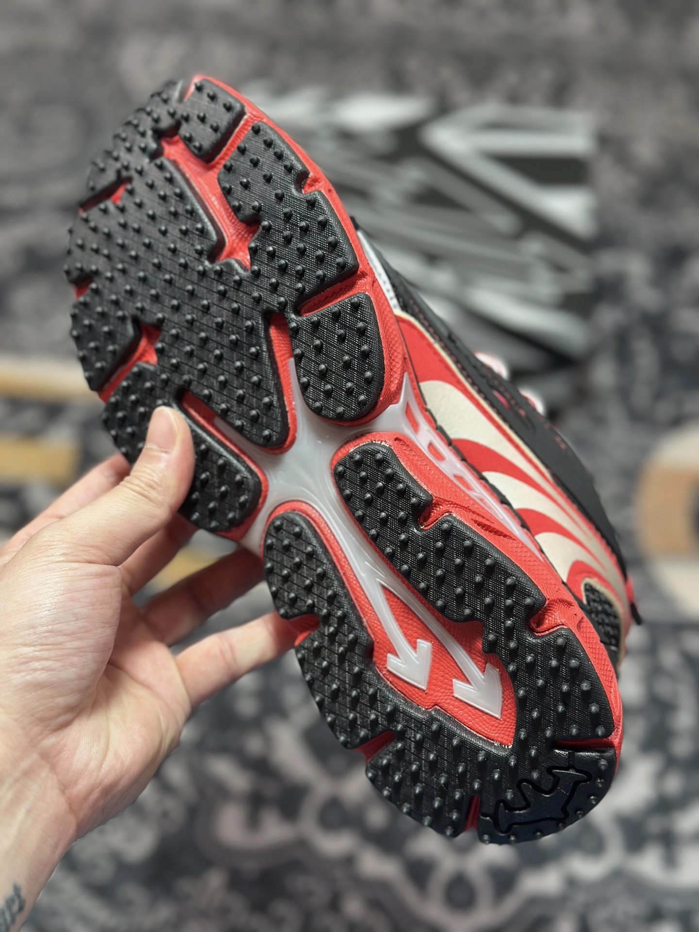 0 原装级别 Off-White 低帮复古休闲鞋