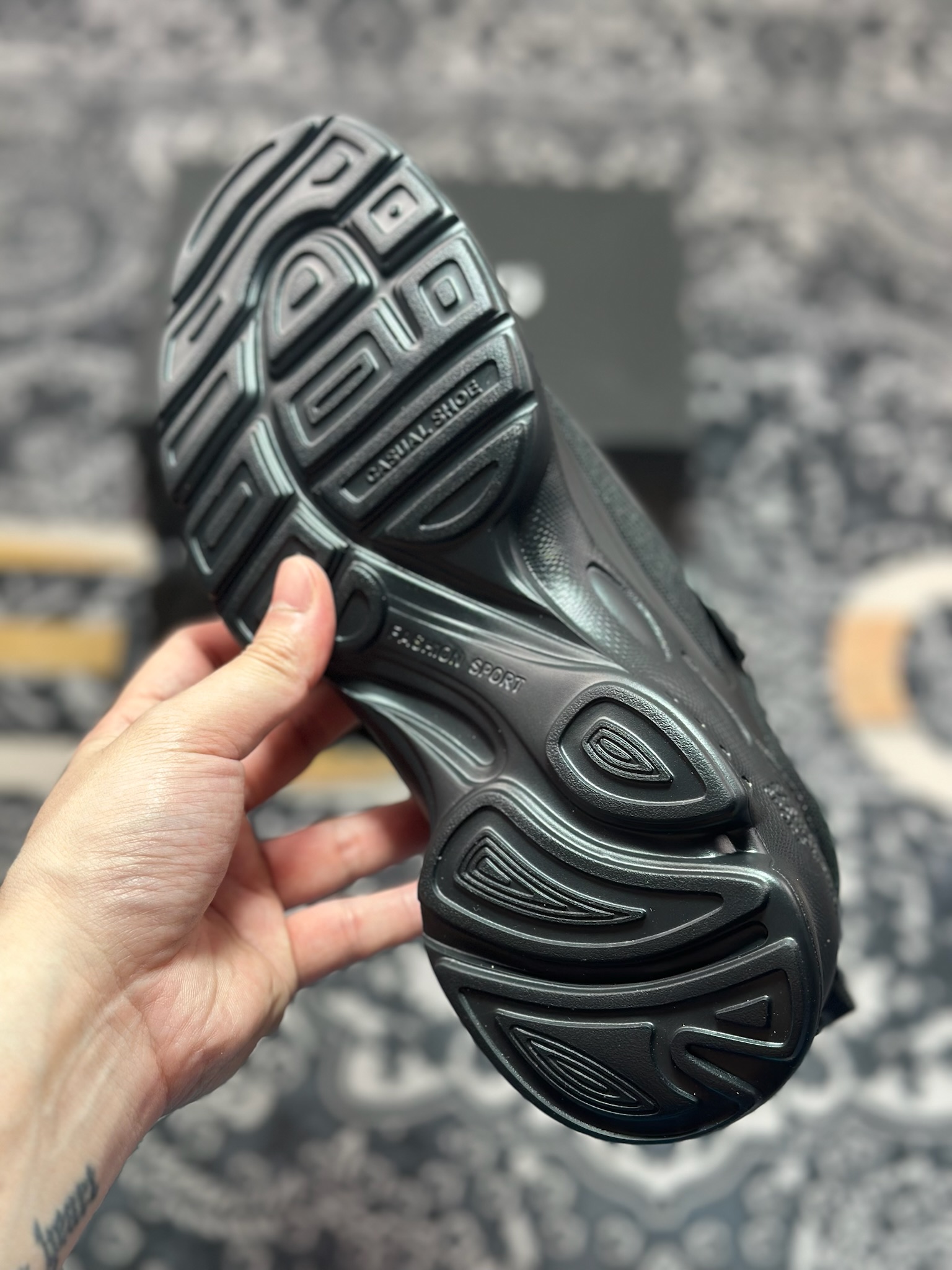 0 原装级别 ECCO爱步老爹鞋男士夏季新款 飞织网面百搭潮流户外运动鞋